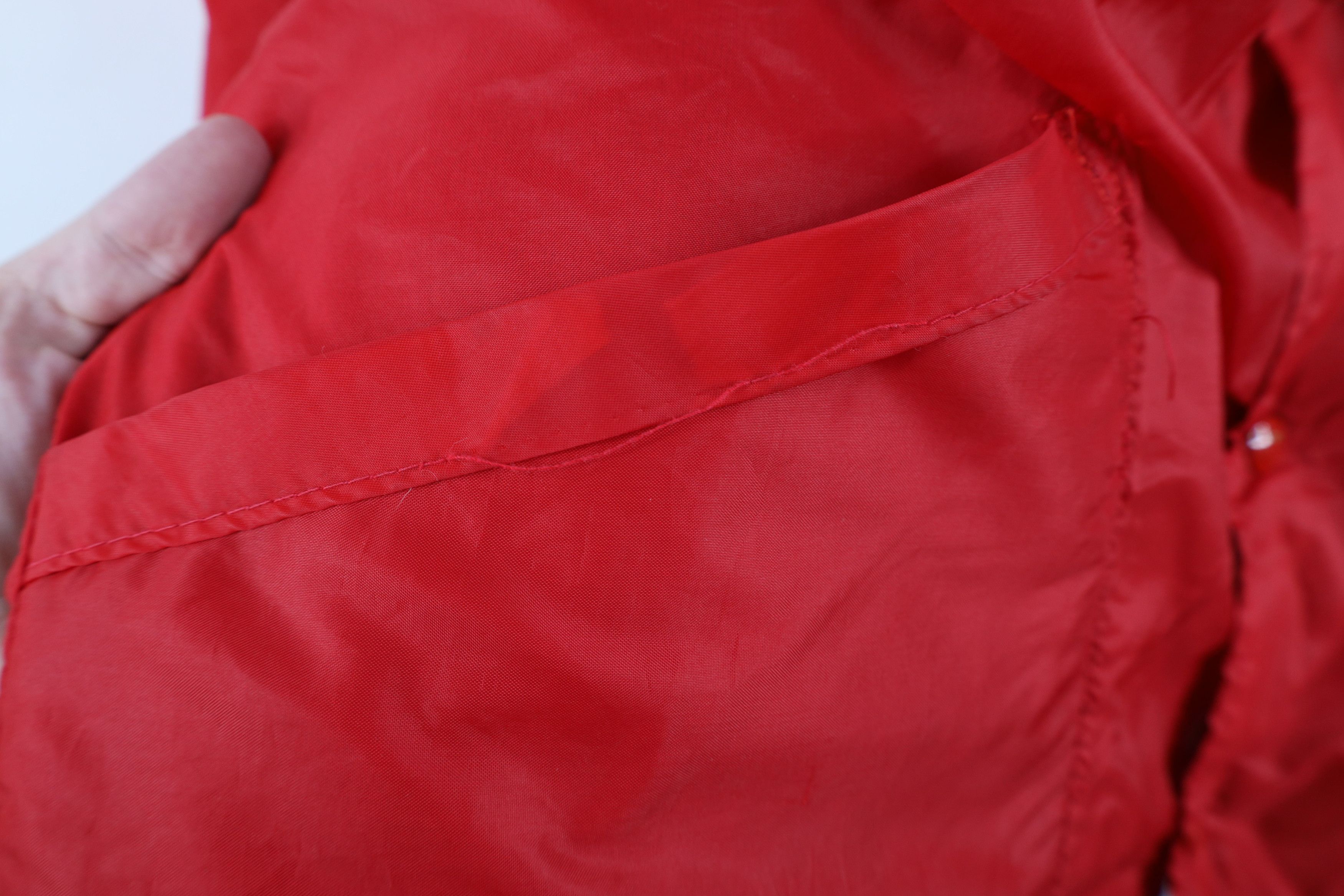 Vintage Vintage 60s 70 Streetwear Lined Coach Coaches Jacket Red USA Size US L / EU 52-54 / 3 - 8 Thumbnail