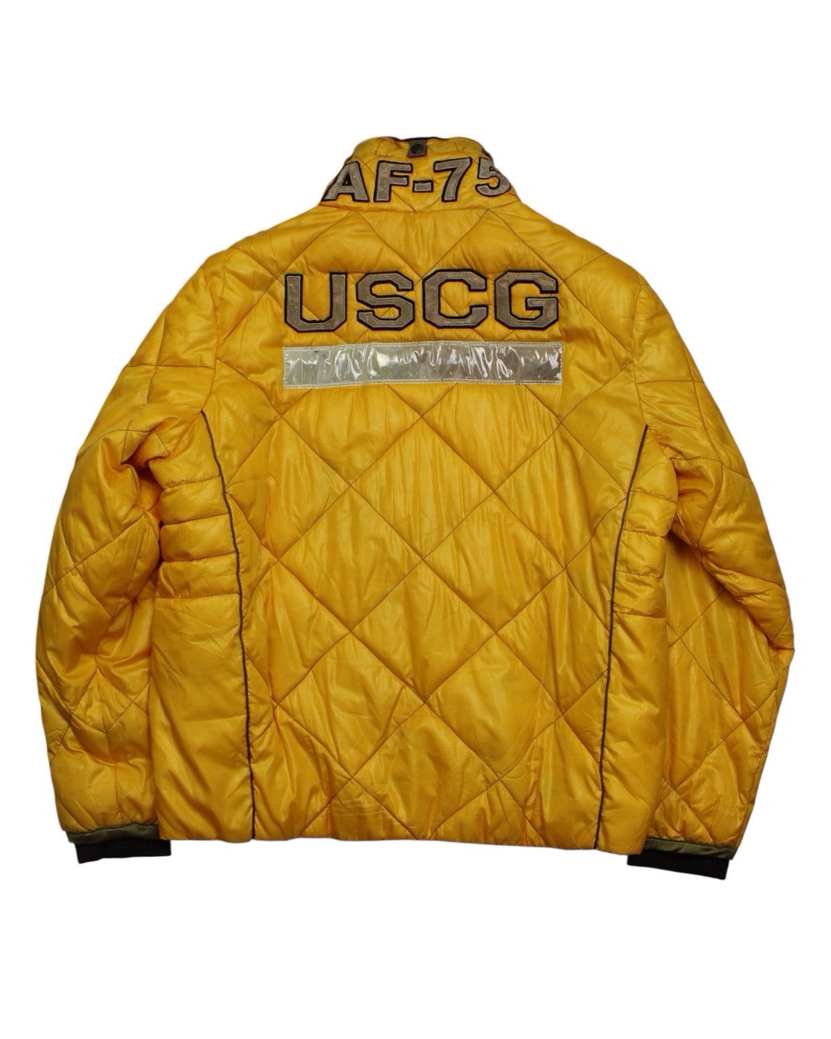 Avirex 2000S AVIREX USCG AF-75 QUILTED RESCUE JACKET – YELLOW Size US XL / EU 56 / 4 - 2 Thumbnail