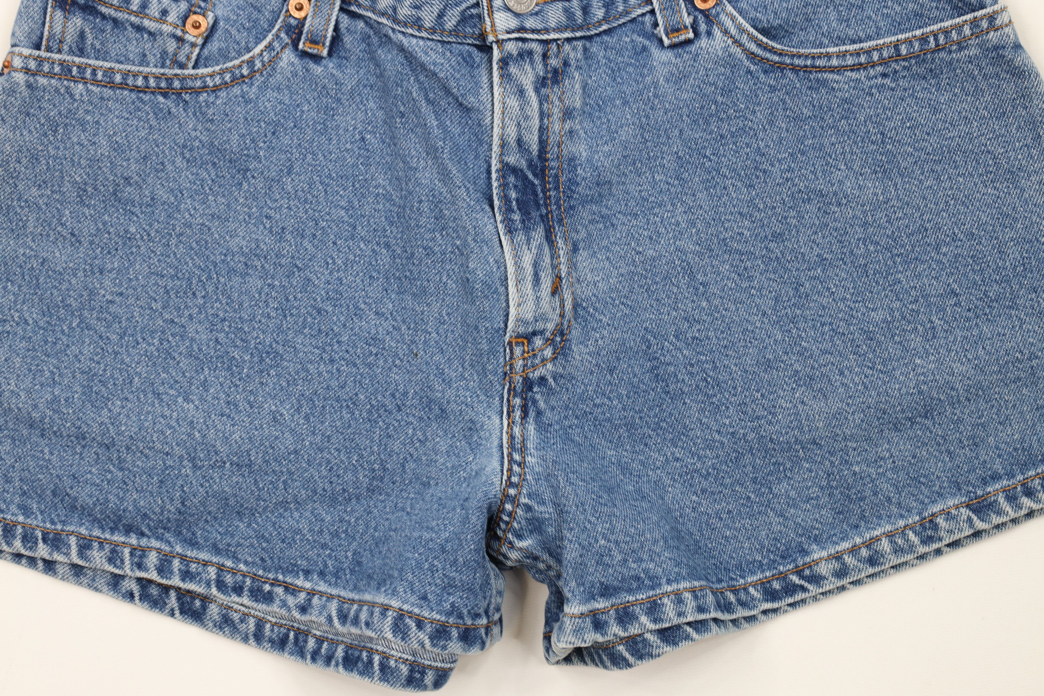 Levi's Vintage 90s Levis Relaxed Fit Denim Jean Shorts Jorts Blue Size 32" / US 10 / IT 46 - 3 Thumbnail