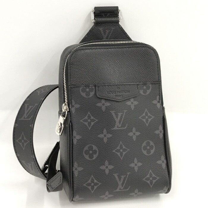 Louis Vuitton Louis Vuitton Monogram Taigarama Outdoor Sling Bag Black ...