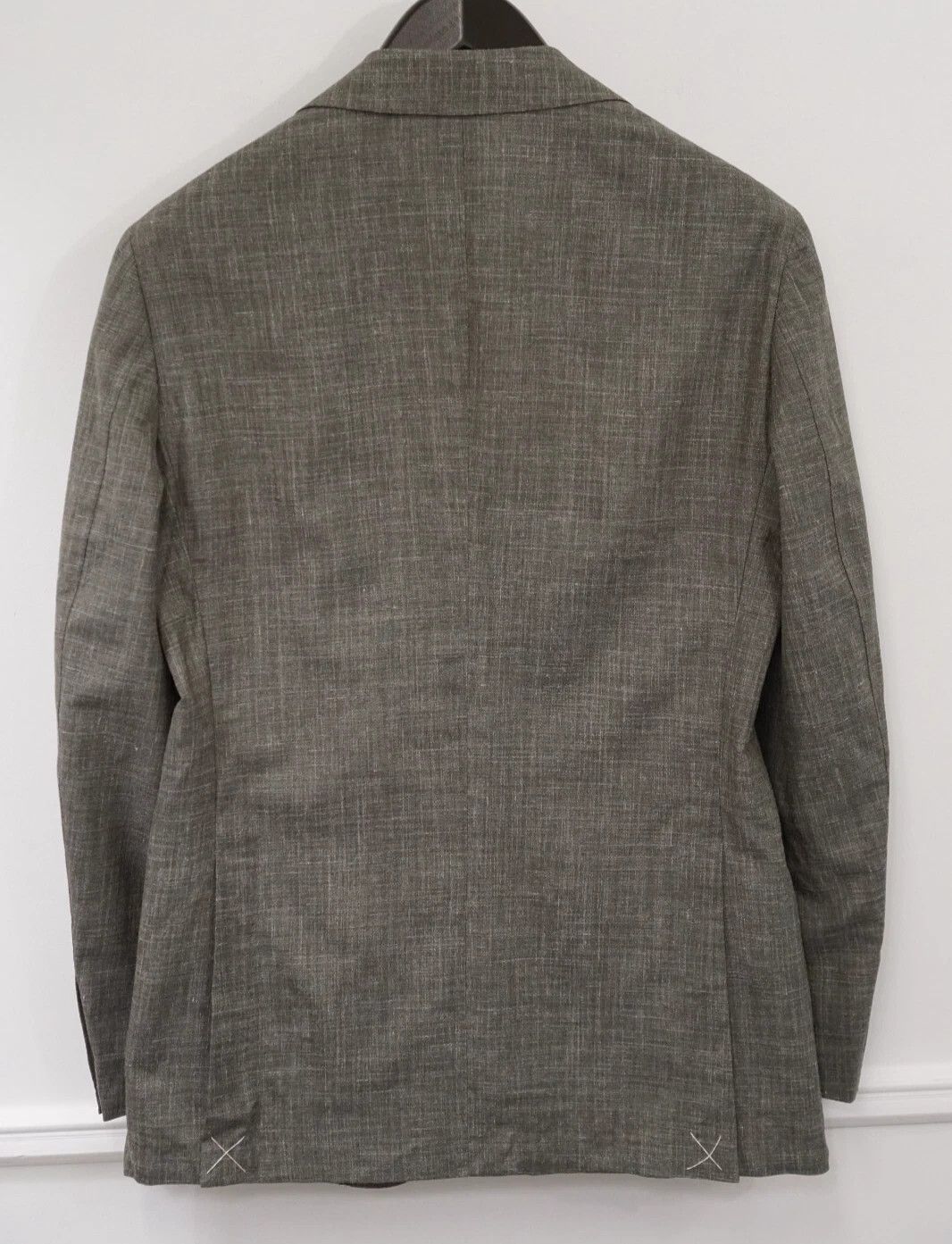 Suitsupply Men Suitsupply Blazer Havana Jetted Linen Silk Wool UK/US42 Size 42R - 2 Thumbnail
