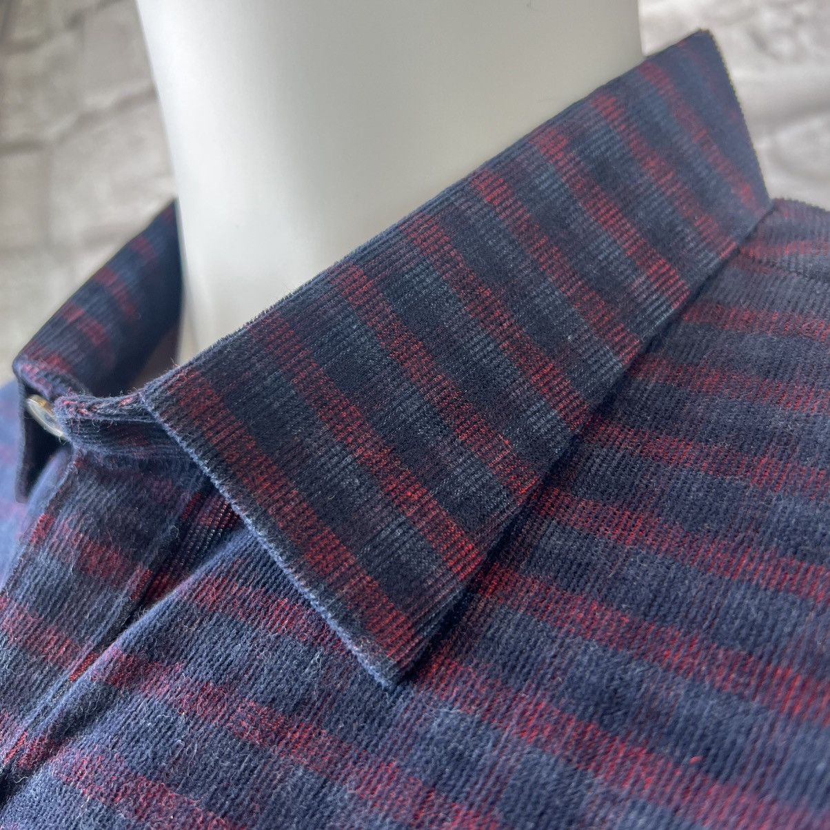 Zachary Prell Zachary Prell Byas Check Corduroy Sport Shirt – Size XL Size US XL / EU 56 / 4 - 9 Thumbnail