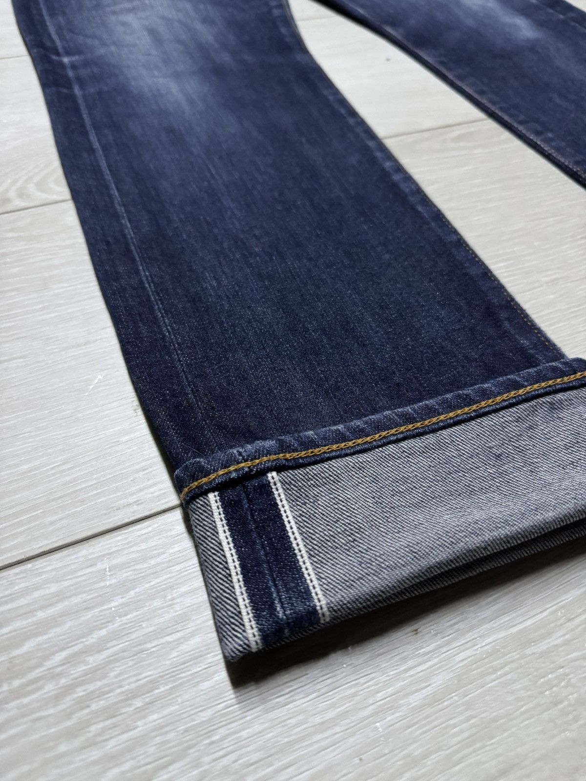 Levi's Vintage Levis 511 Y2K Japan 511 Selvedge Slim Fit Jeans Size US 32 / EU 48 - 7 Thumbnail