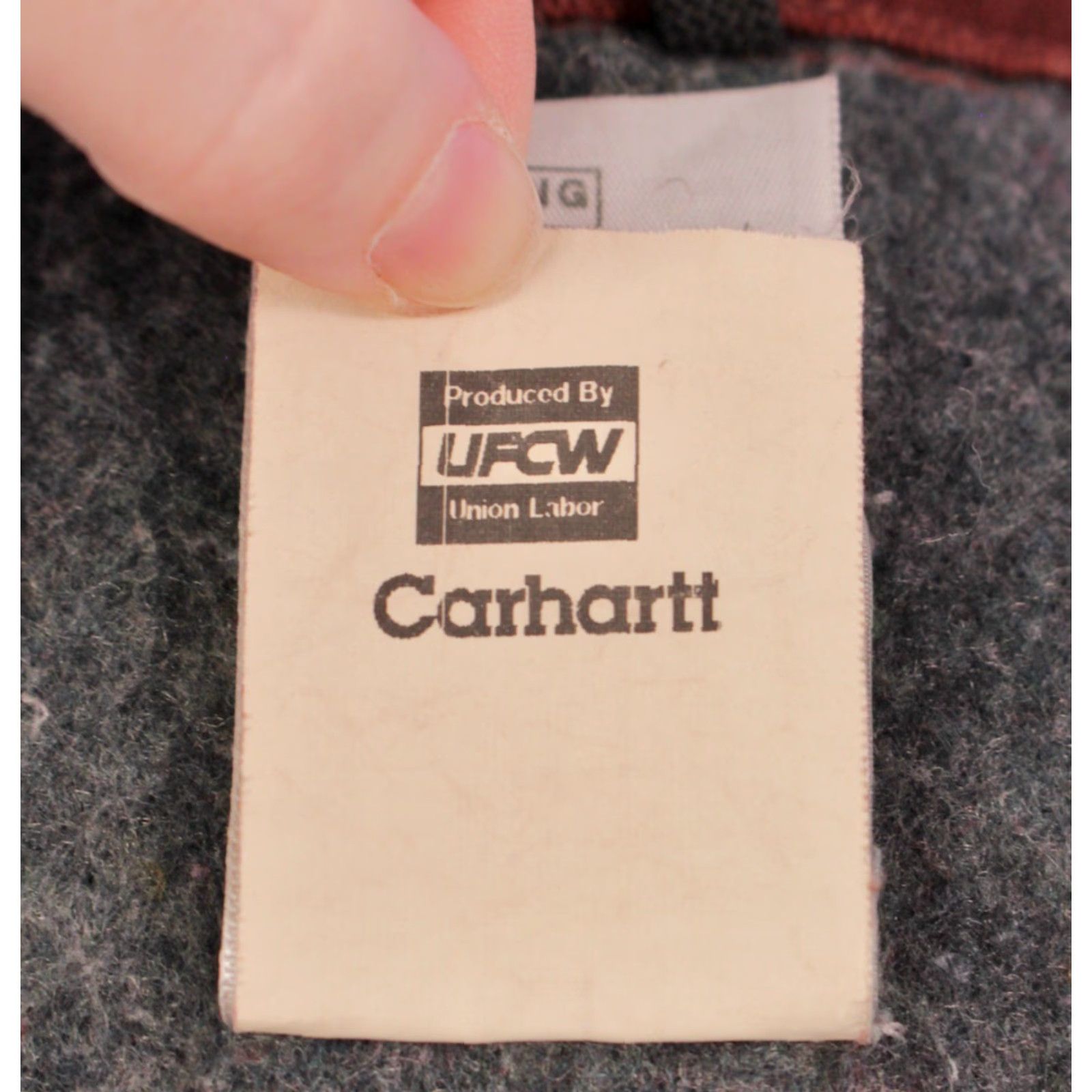 Carhartt VINTAGE Carhartt Jacket 90s Detroit Dark Red Canvas Chore XXL Mens D146 CLY Size US XXL / EU 58 / 5 - 6 Thumbnail