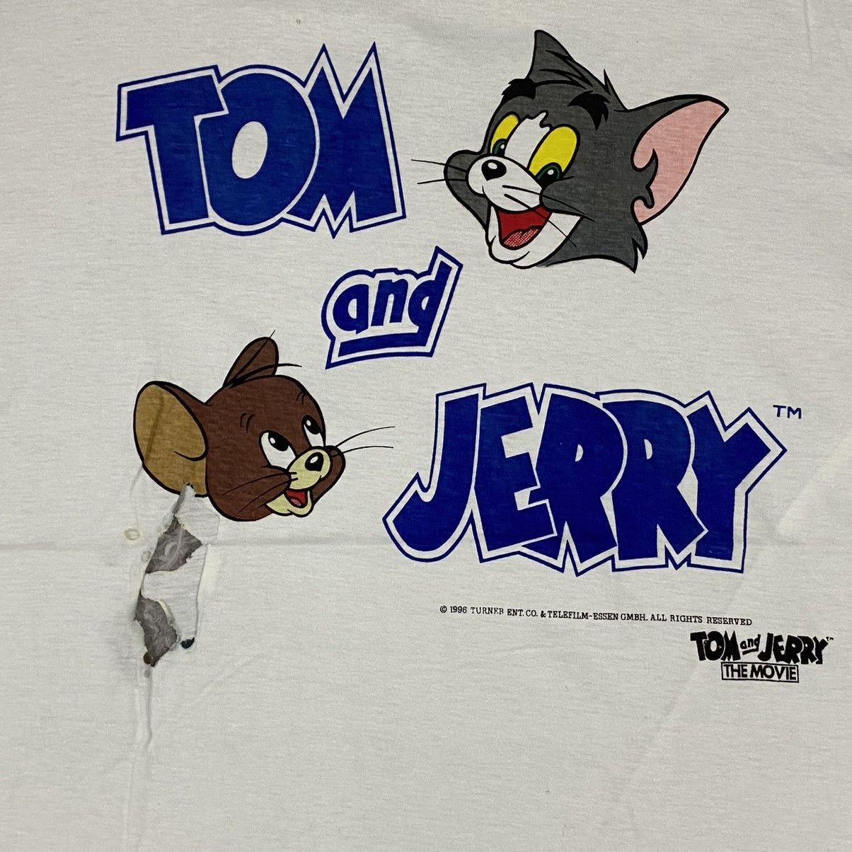 Vintage Vintage tom and jerry movie Size US M / EU 48-50 / 2 - 2 Thumbnail