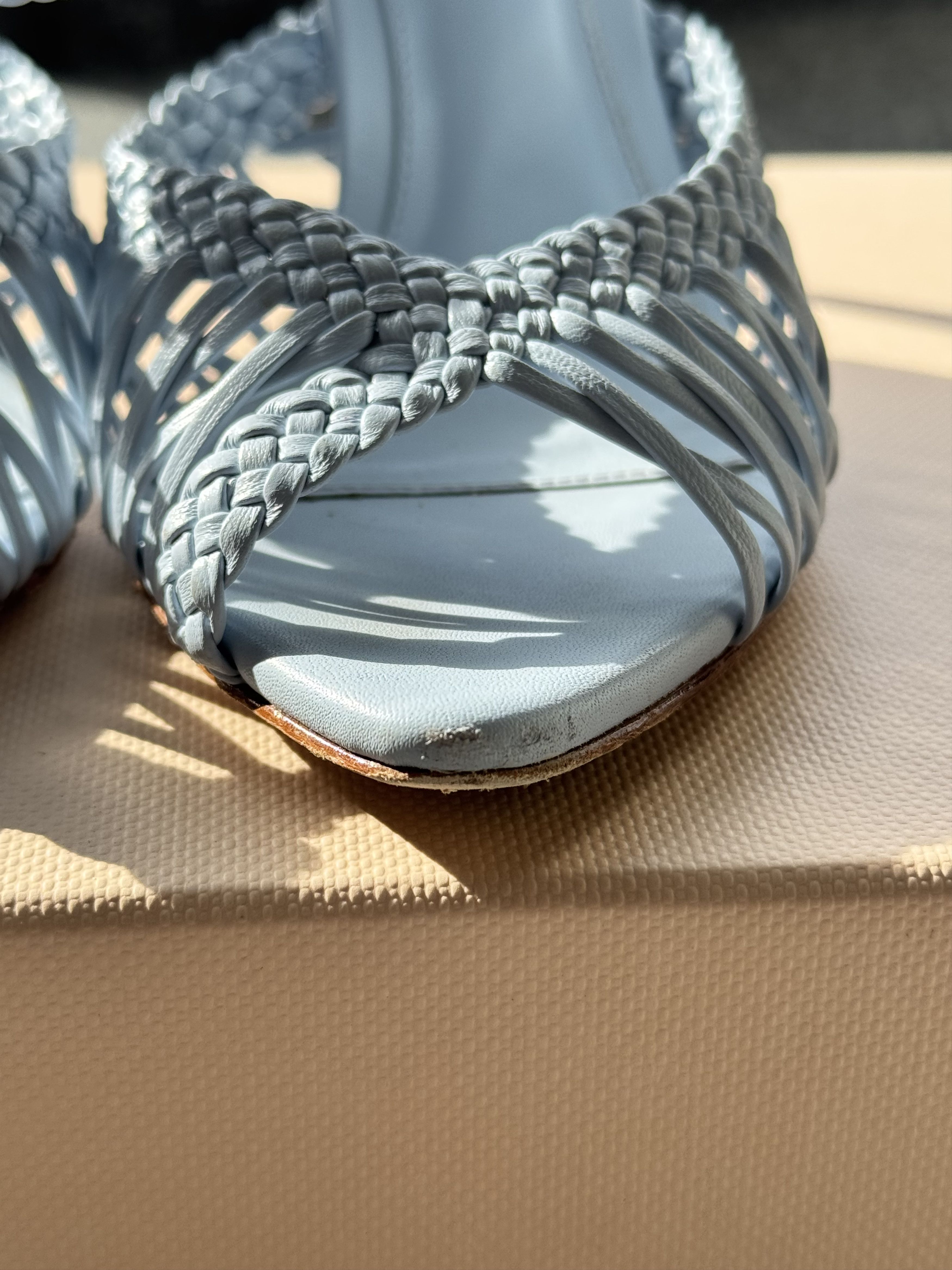 Alexandre Birman Alexandre Birman Agathab - blue high heels sandals 36 Size US 6 / IT 36 - 10 Thumbnail