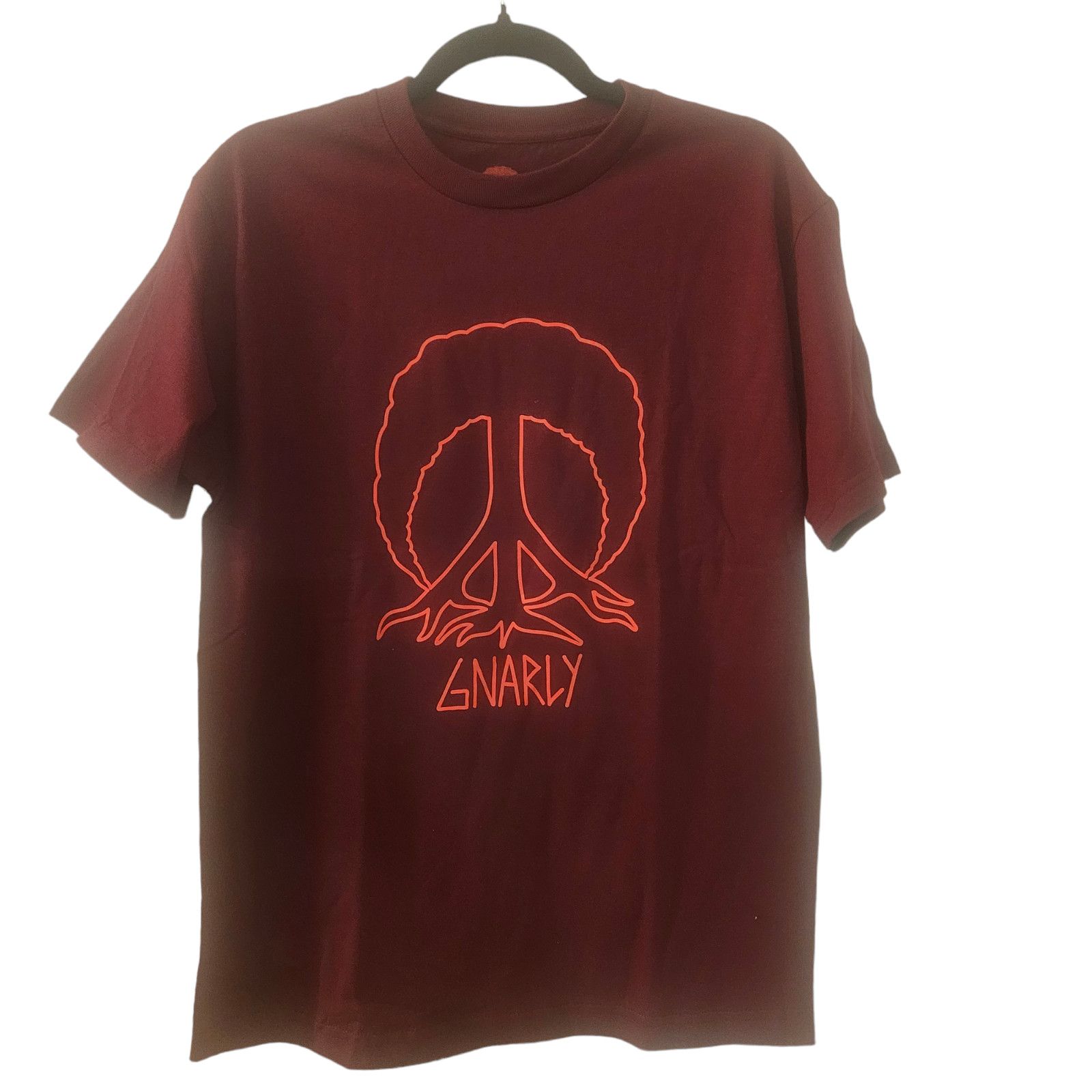 Other Gnarly Men's Burgundy T-Shirt--Medium Size US M / EU 48-50 / 2 - 1 Thumbnail