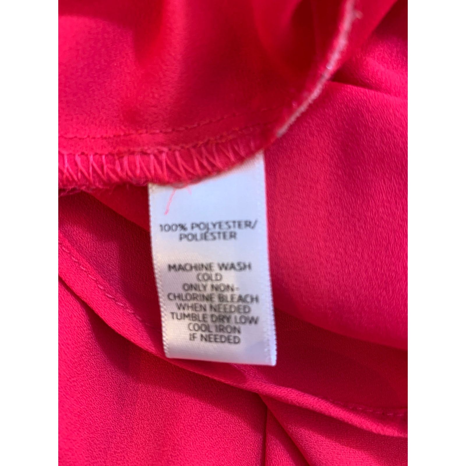 Loft 2 LOFT/Elle Small Pink Blue Flowy Sleeveless Tank Blouse Size S / US 4 / IT 40 - 10 Thumbnail