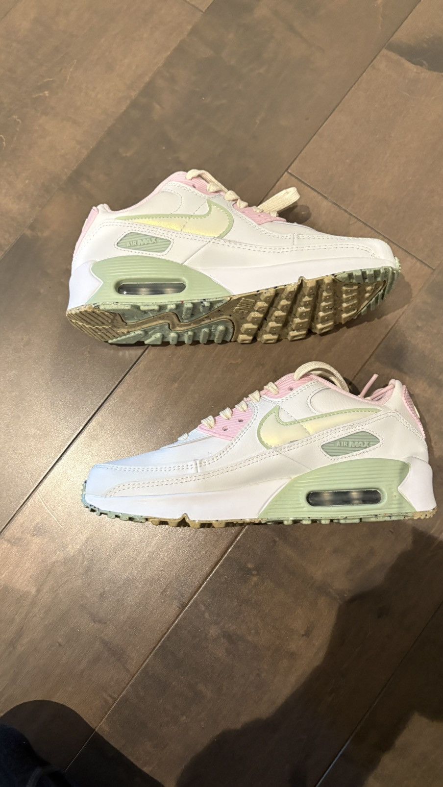 Nike Nike Air Max 90 Summit White/Coconut Milk Size US 5.5 / IT 35.5 - 2 Thumbnail