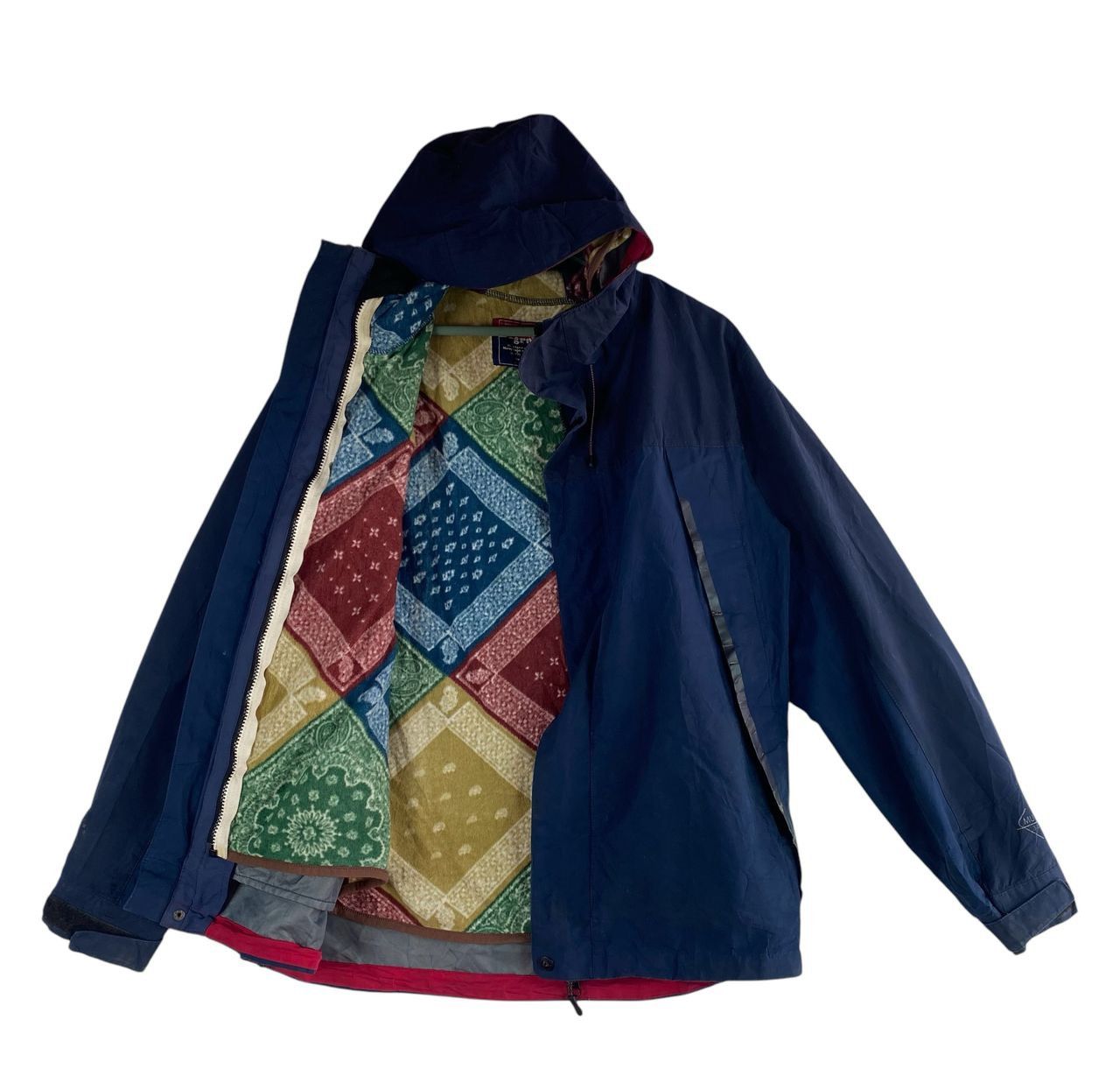 90s GRN tokyo mountain equipment bandana art lined jacket