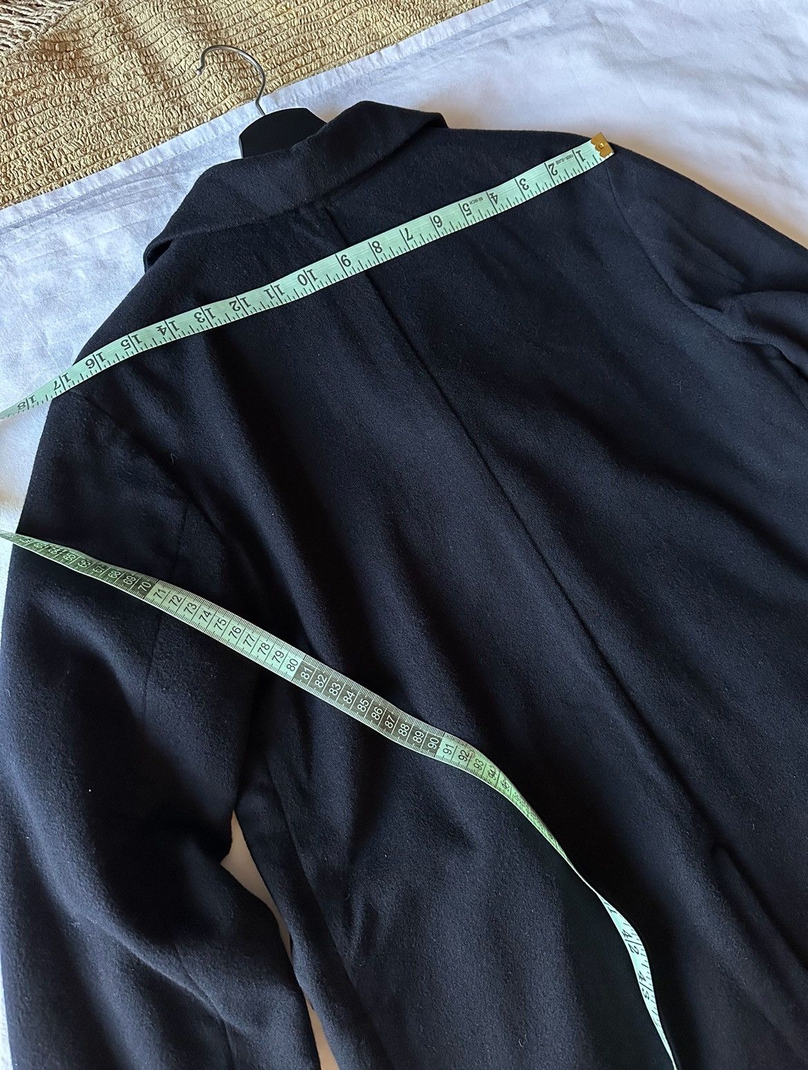 Jil Sander JIL SANDER Cashmere 100% Dark Blue Women Coat Size 34 Size XXS / US 00 / IT 34 - 17 Thumbnail