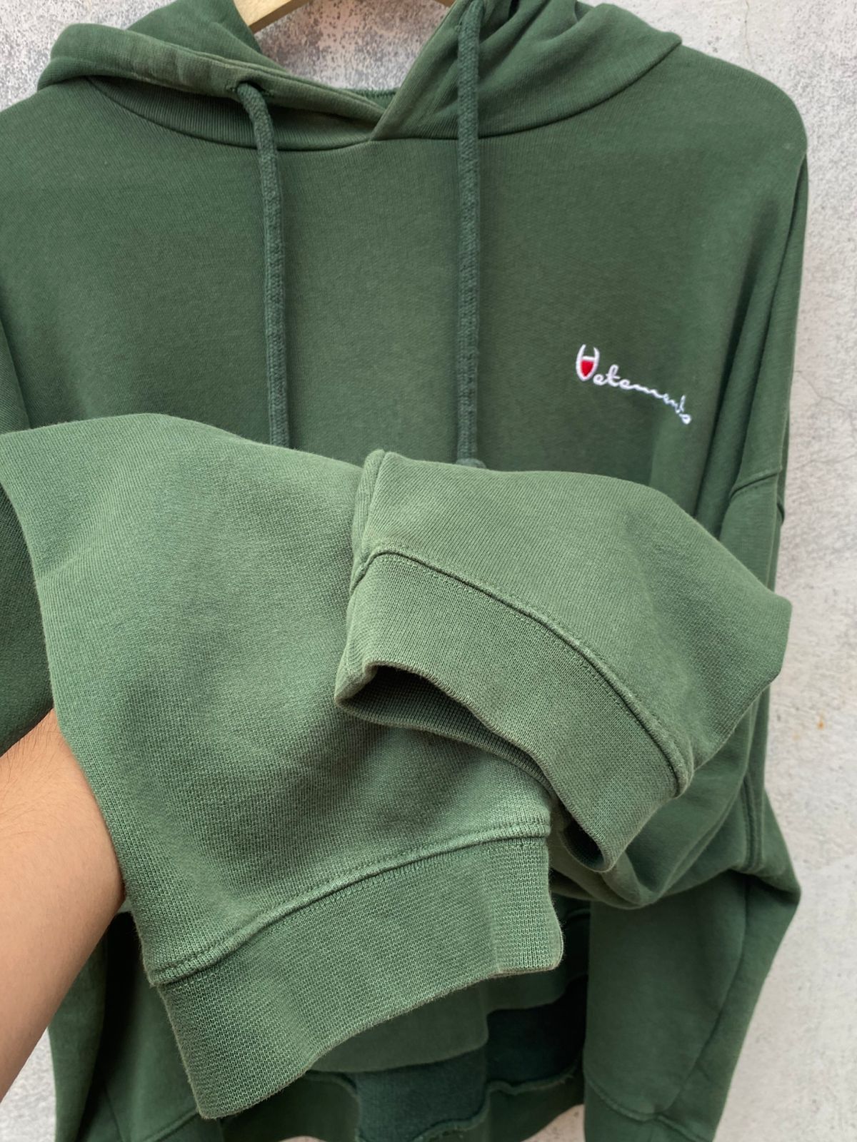 Vetements Vetements SS16 Green Polizei Hoodie Size US XS / EU 42 / 0 - 13 Thumbnail