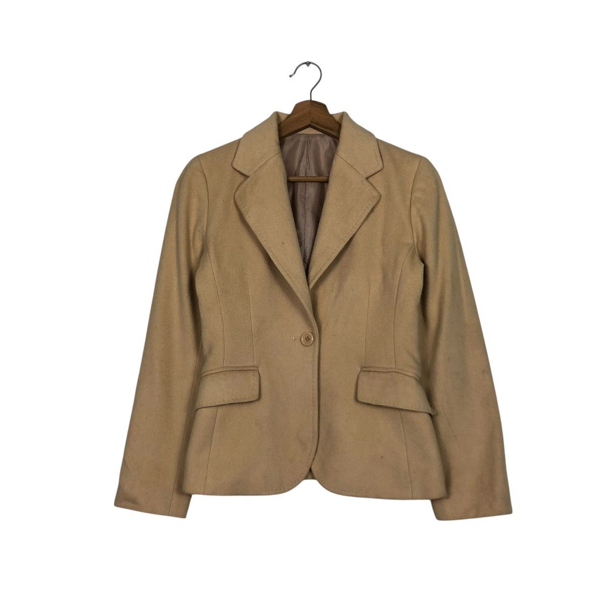 Yohji Yamamoto 🔥VINTAGE INED YOHJI YAMAMOTO JACKET AND SKIRT WOOL Size M / US 6-8 / IT 42-44 - 1 Thumbnail