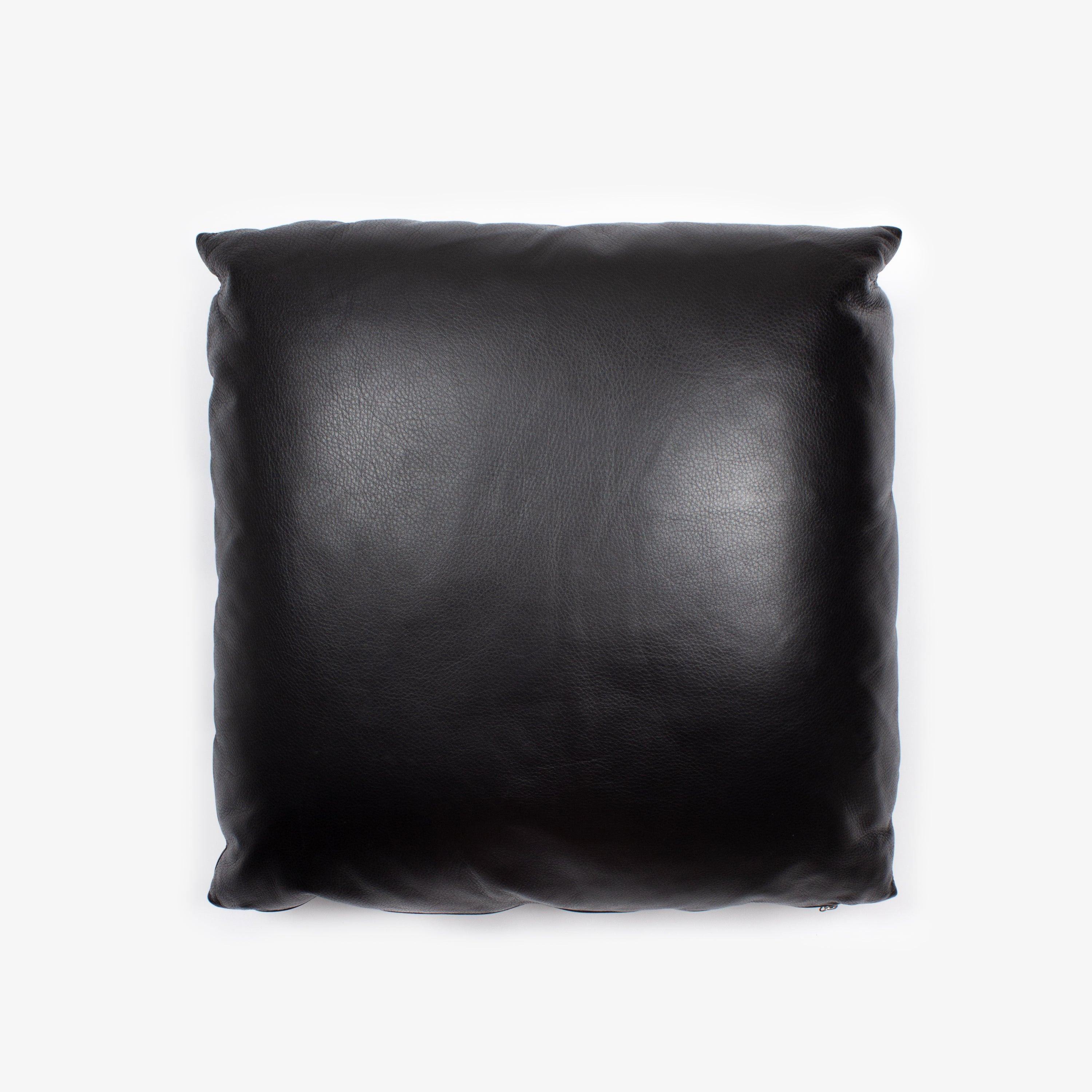 Chrome Hearts CHROME HEARTS BLACK CROSS PATCH LEATHER PILLOW XL Size ONE SIZE - 3 Thumbnail