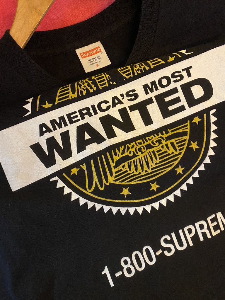 Supreme FW2014 Supreme Most Wanted Stamp T Shirt Size US S / EU 44-46 / 1 - 5 Thumbnail