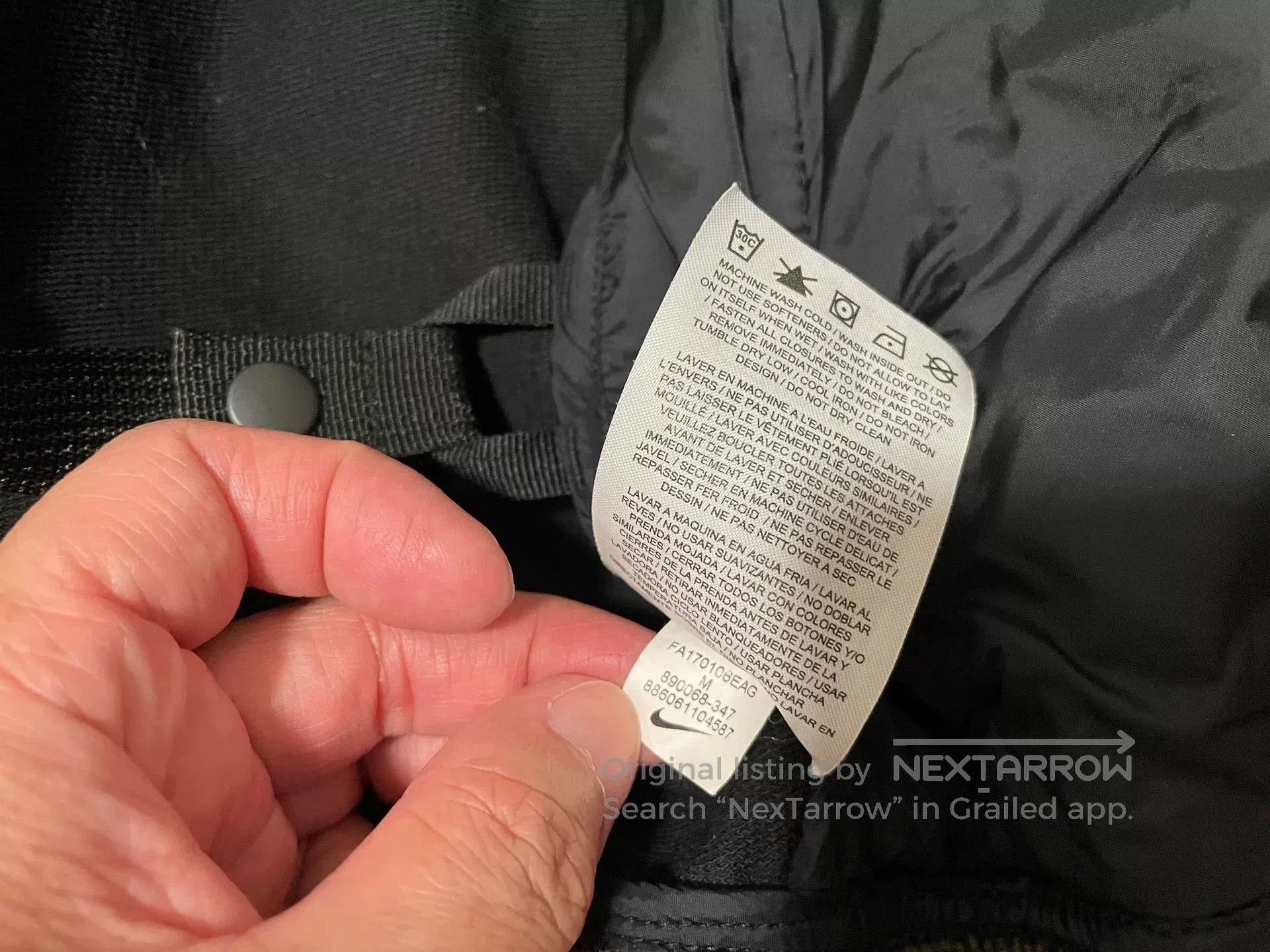 Nike Nike Limited Edition Men's Jacket. Size US M / EU 48-50 / 2 - 8 Thumbnail