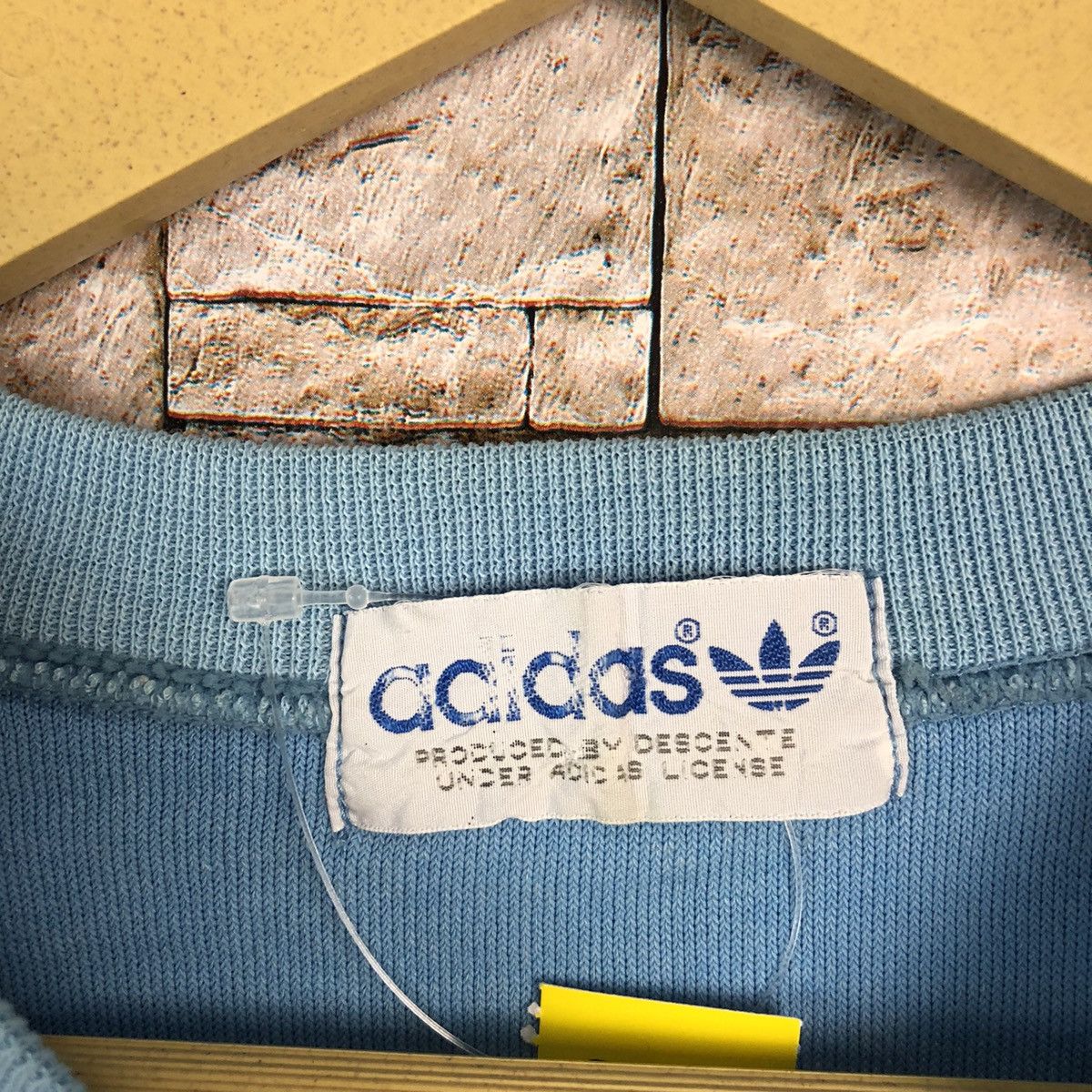 Adidas Adidas X Decente japan vintage Blue Sweatshirt #A506 Size US S / EU 44-46 / 1 - 10 Thumbnail