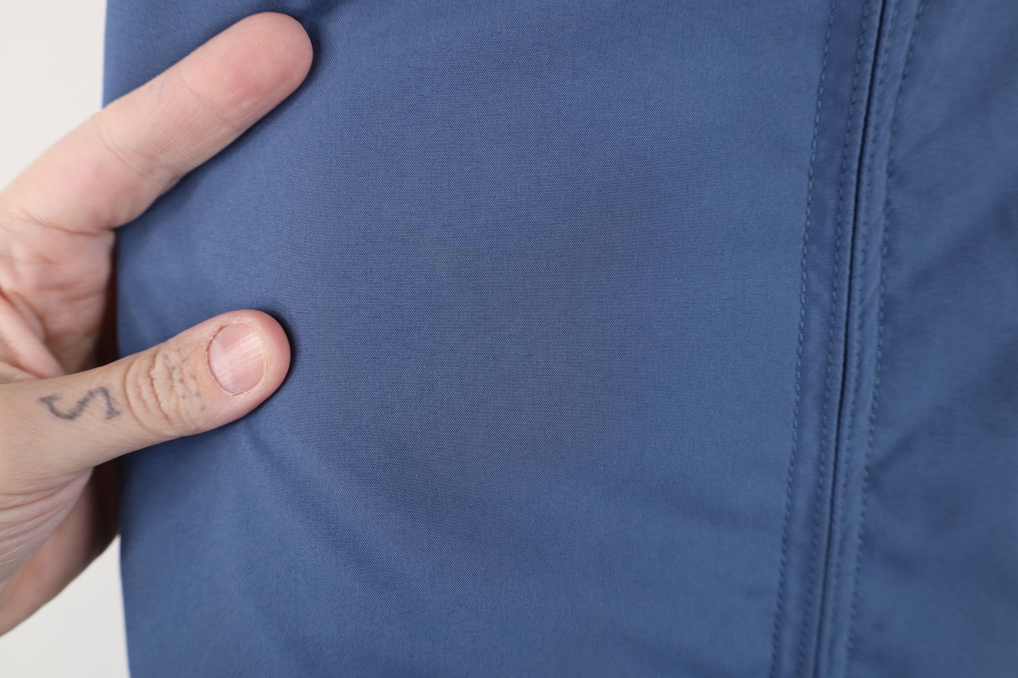 Tommy Hilfiger Vintage 90s Tommy Hilfiger Microfiber Bomber Jacket Blue Size US L / EU 52-54 / 3 - 7 Thumbnail