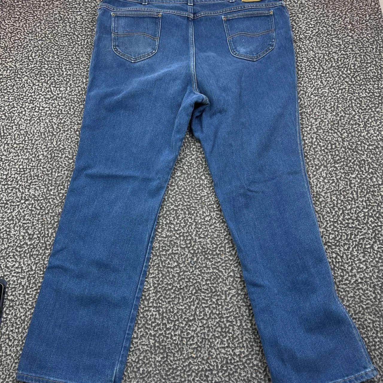 Lee Vintage Lee Jeans Men 48x34 Blue Denim Pants Straight Pocket Size US 34 / EU 50 - 9 Thumbnail