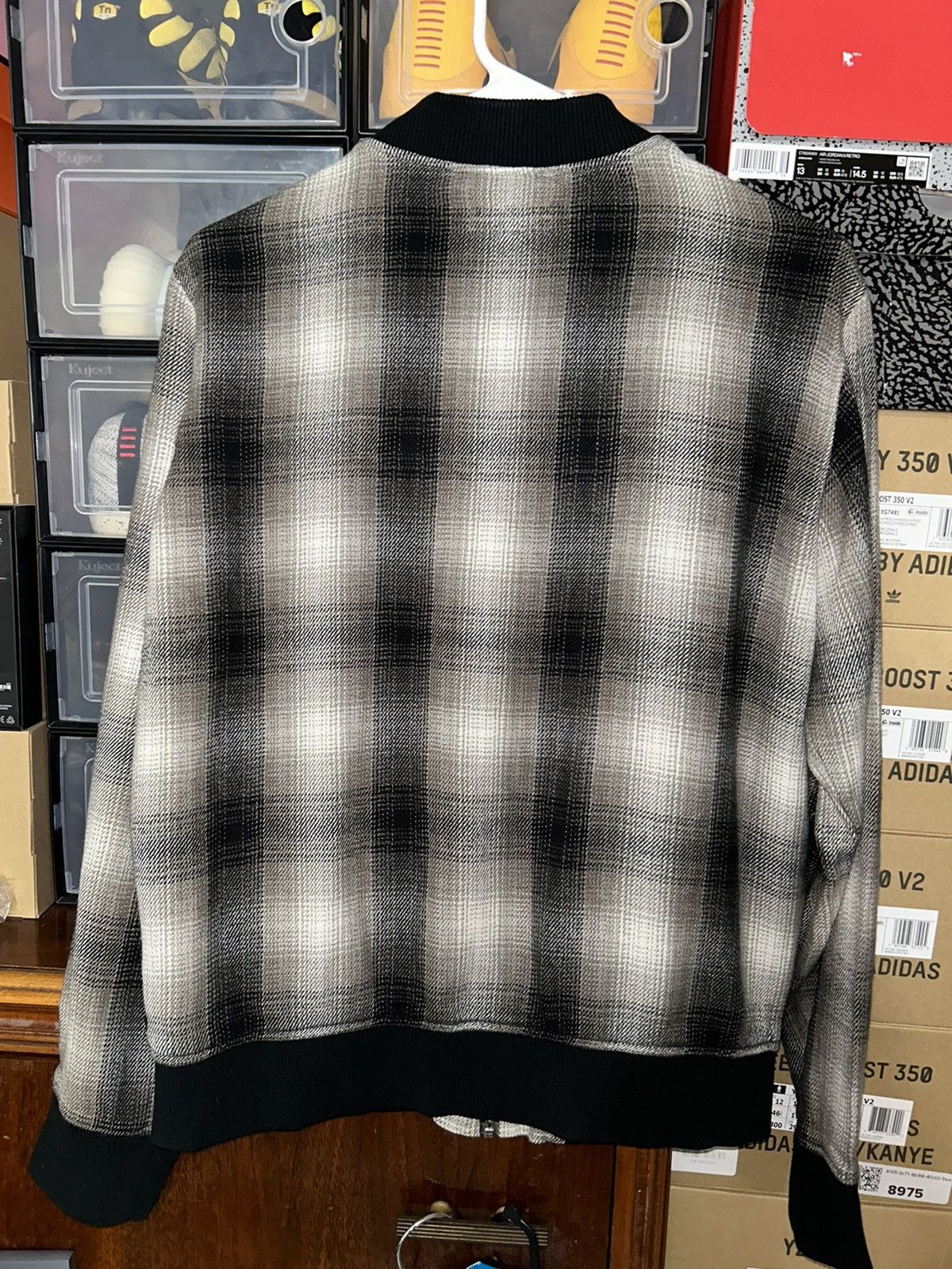 Supreme Supreme Shadow Plaid Bomber Jacket SS16 Size Medium Size US M / EU 48-50 / 2 - 2 Thumbnail