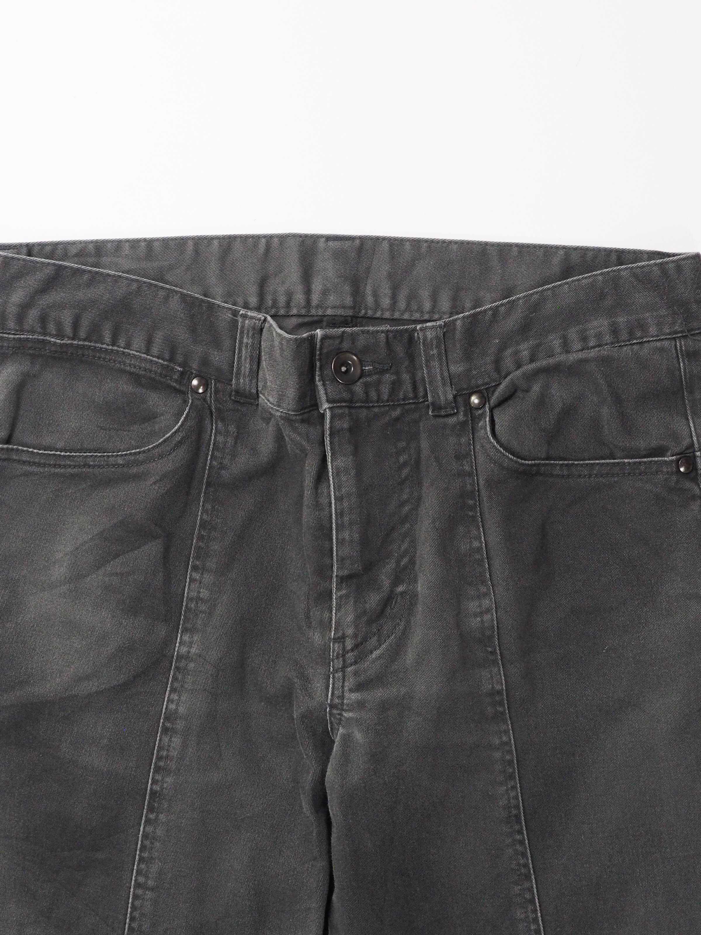 Shellac Shellac Japan Slim-Fit Knee Zip Paneled Denim Size US 30 / EU 46 - 2 Thumbnail