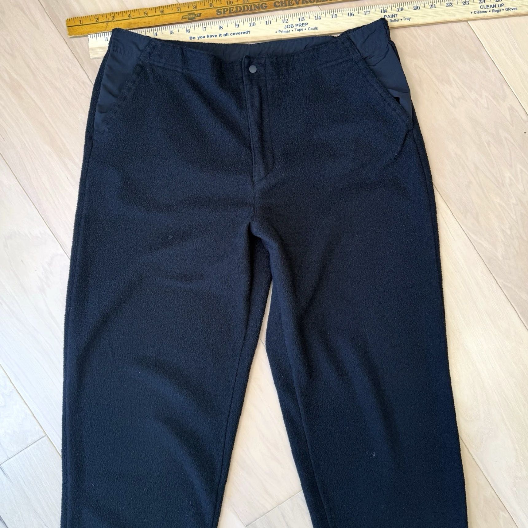 Patagonia Vintage Patagonia Snap T Fleece Pants L Black 90s Synchilla Hiking Jogger Mens Size US 33 - 3 Thumbnail