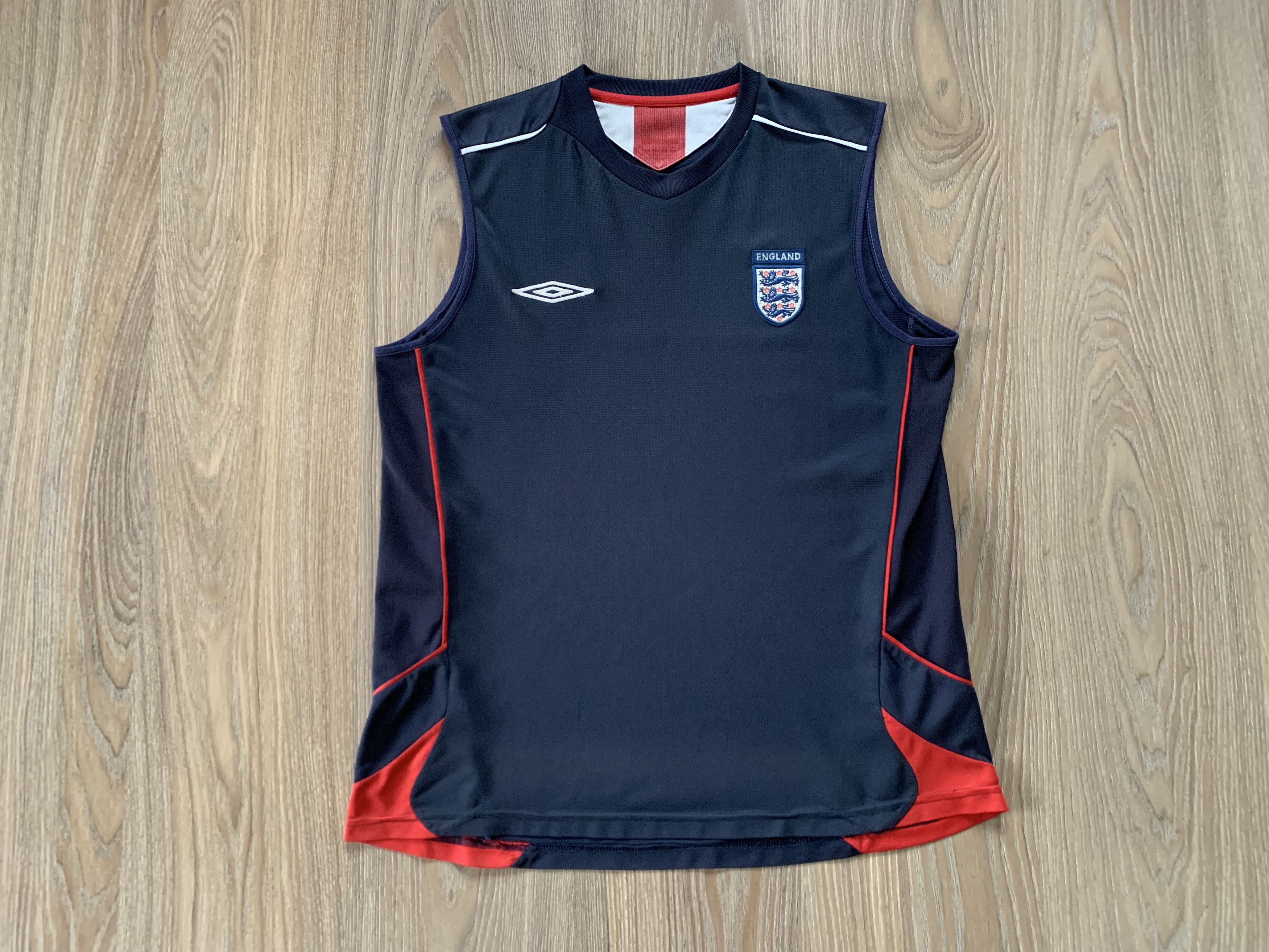 Umbro Umbro England Sleeveless Soccer T Size US S / EU 44-46 / 1 - 4 Thumbnail