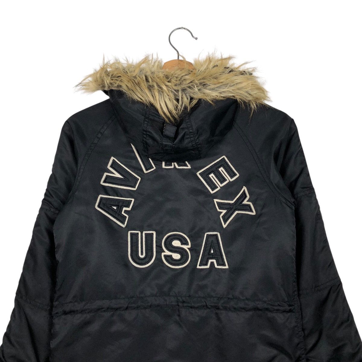Avirex × Vintage 📌Vintage Parka Jacket Avirex Usa For Kids 140 Size on Tag Size US M / EU 48-50 / 2 - 10 Thumbnail