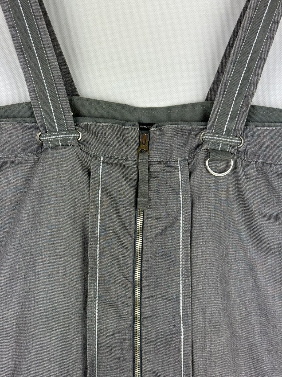 Marithe + Francois Girbaud Marithe Francois Girbaud Avant-Garde Denim Corset Dress Size XL / US 12-14 / IT 48-50 - 8 Thumbnail