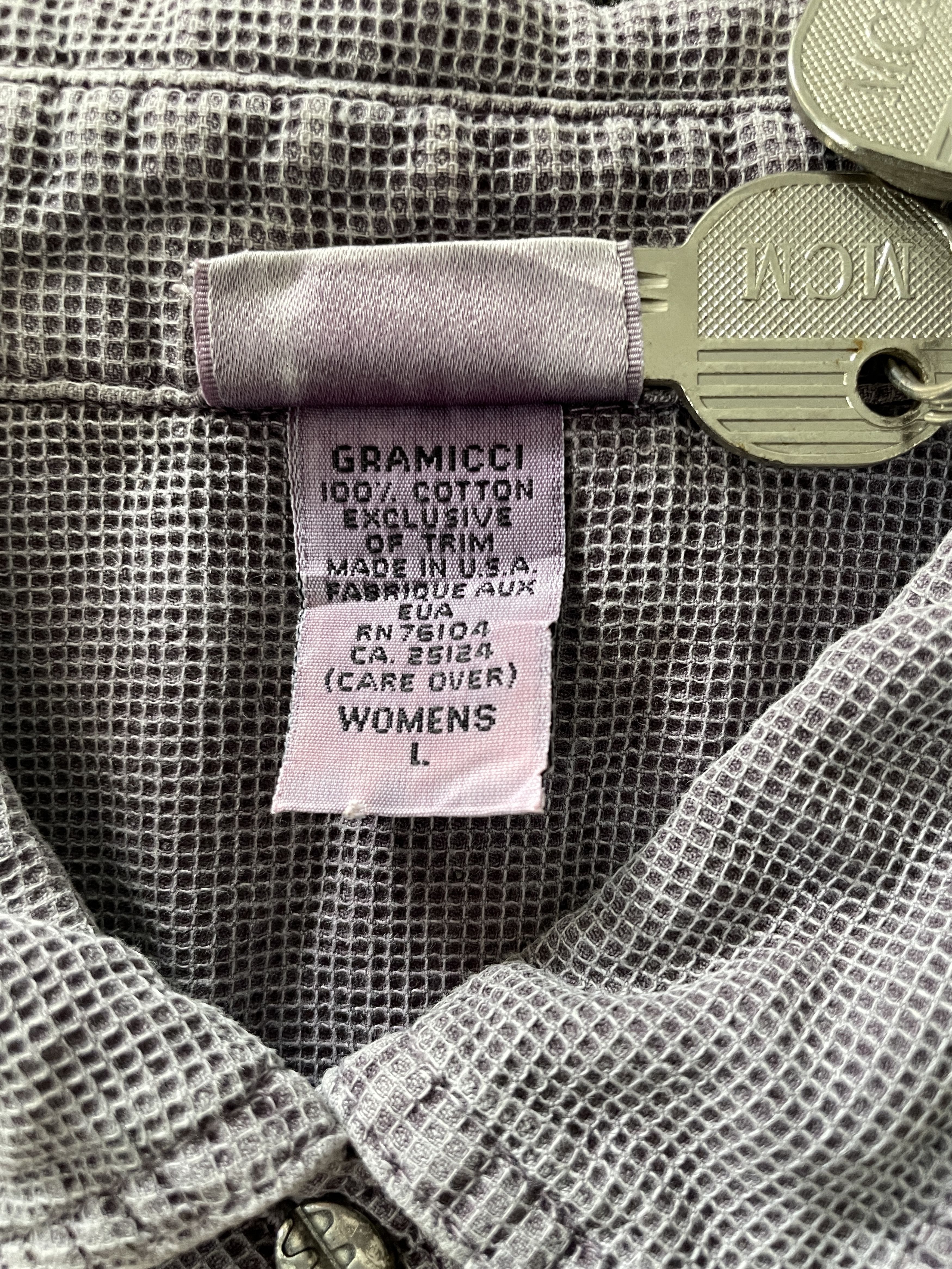 Gramicci Vintage 90s Gramicci Sleeveless Button Down Shirt Size L / US 10 / IT 46 - 2 Thumbnail