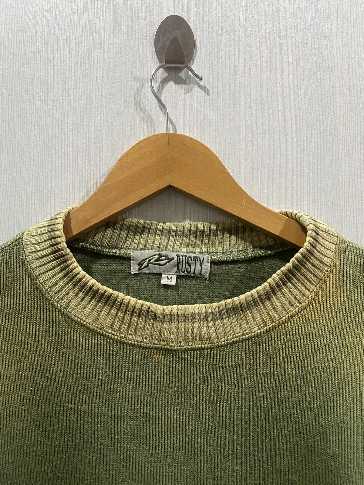 Rusty × Vintage Vintage Faded Rusty Sweatshirt Size US M / EU 48-50 / 2 - 3 Thumbnail