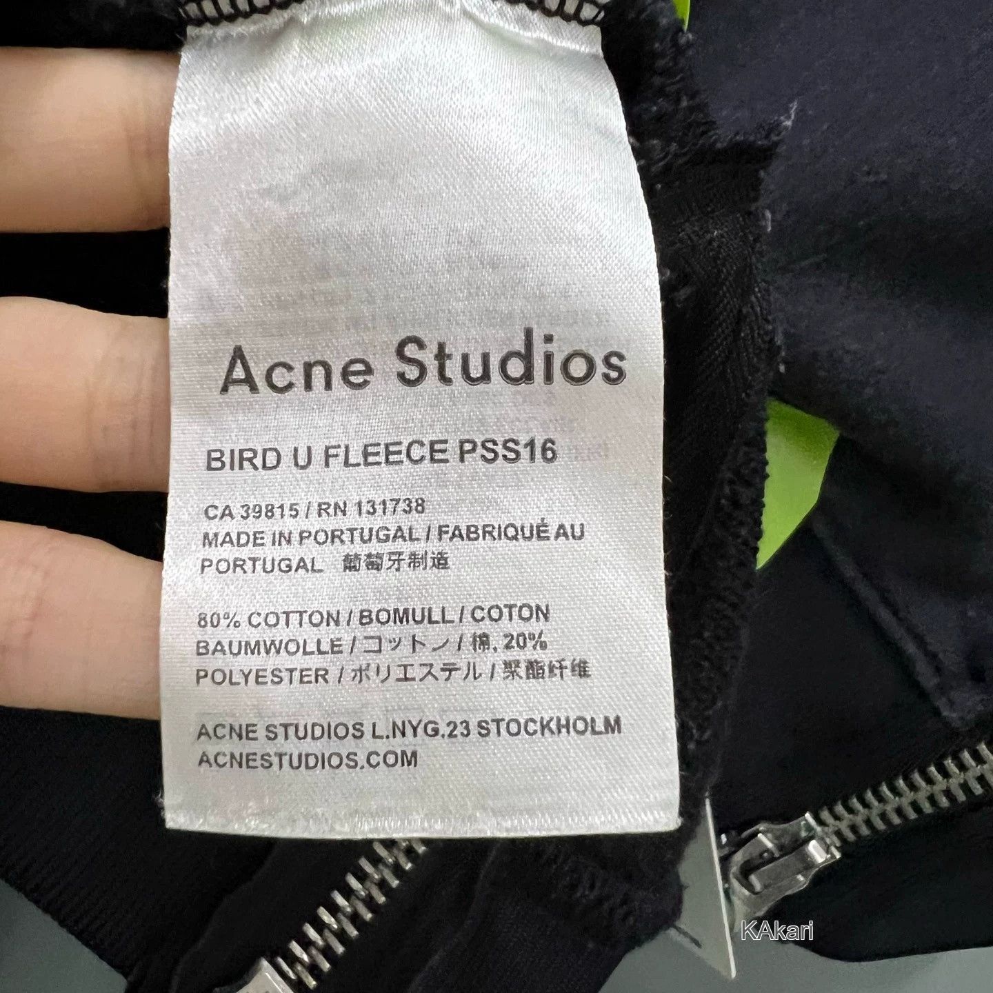 Acne Studios Acne Studios Black Crewneck Sweatshirt Size US M / EU 48-50 / 2 - 4 Thumbnail