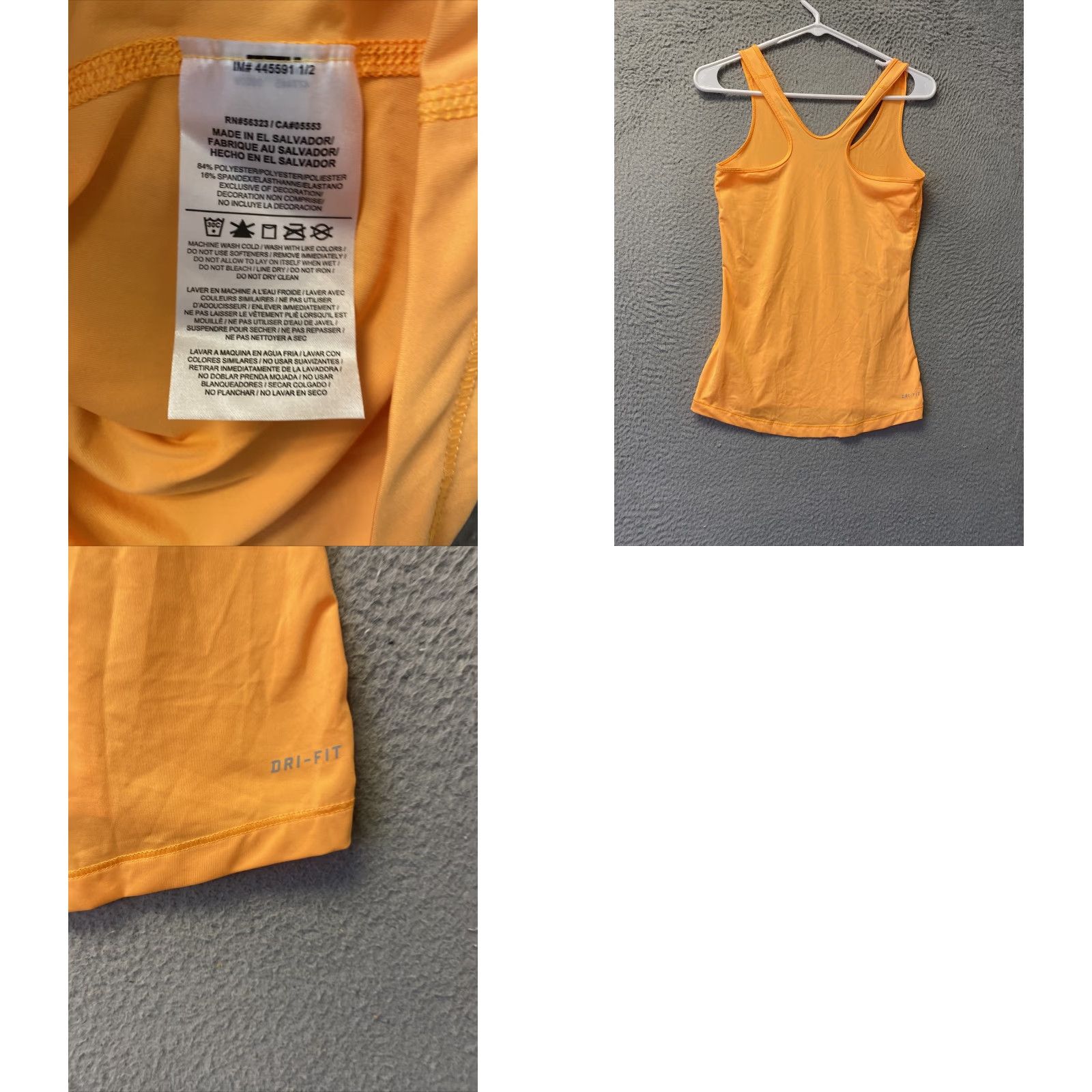 Nike Nike Pro Tank Top Shirt Small Adult Sleeveless Swoosh Logo Gym Womens S /96-9 Premium? Size S / US 4 / IT 40 - 8 Thumbnail
