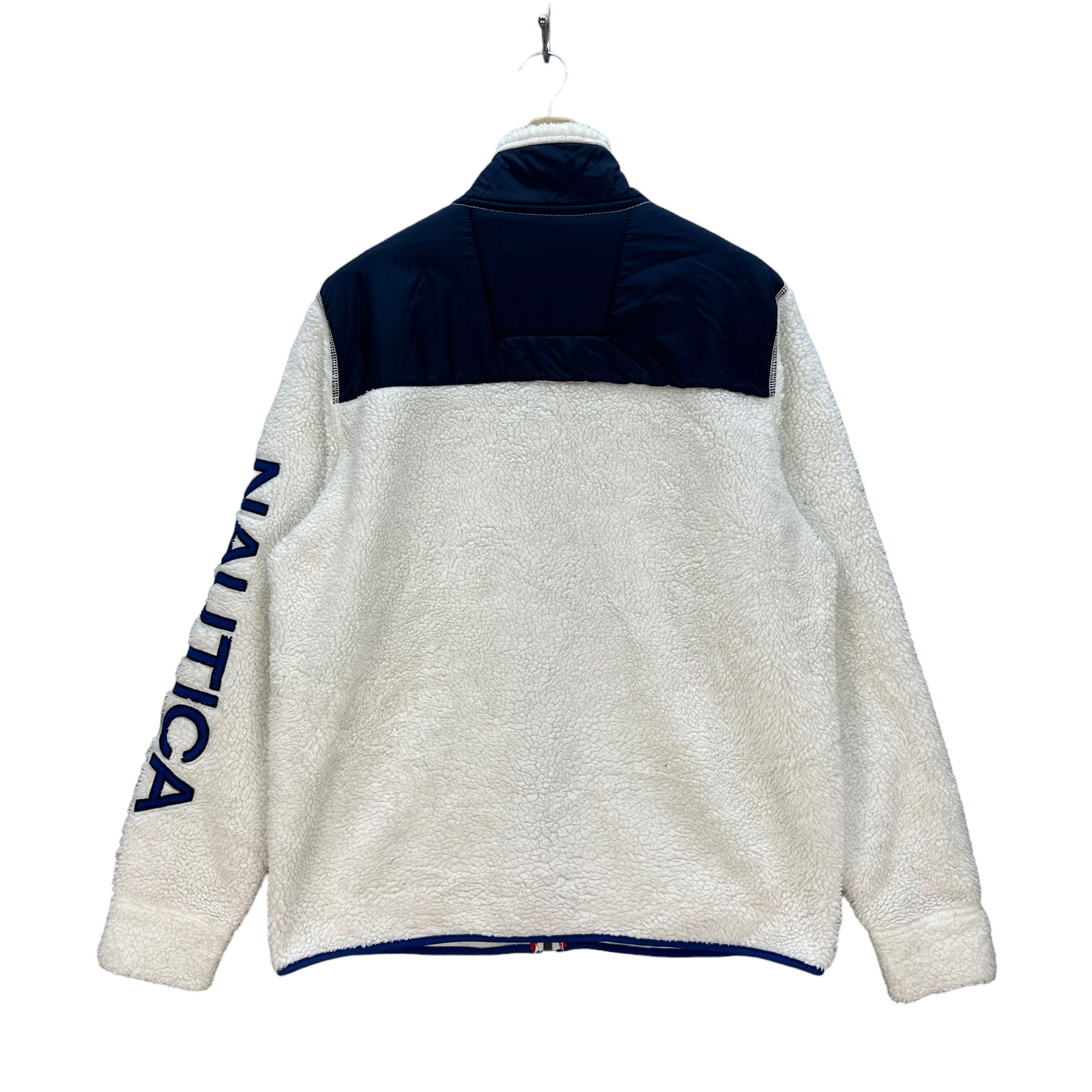 Nautica NAUTICA SLEEVE BIG LOGO FLEECE JACKET #8213-215 Size US M / EU 48-50 / 2 - 10 Thumbnail