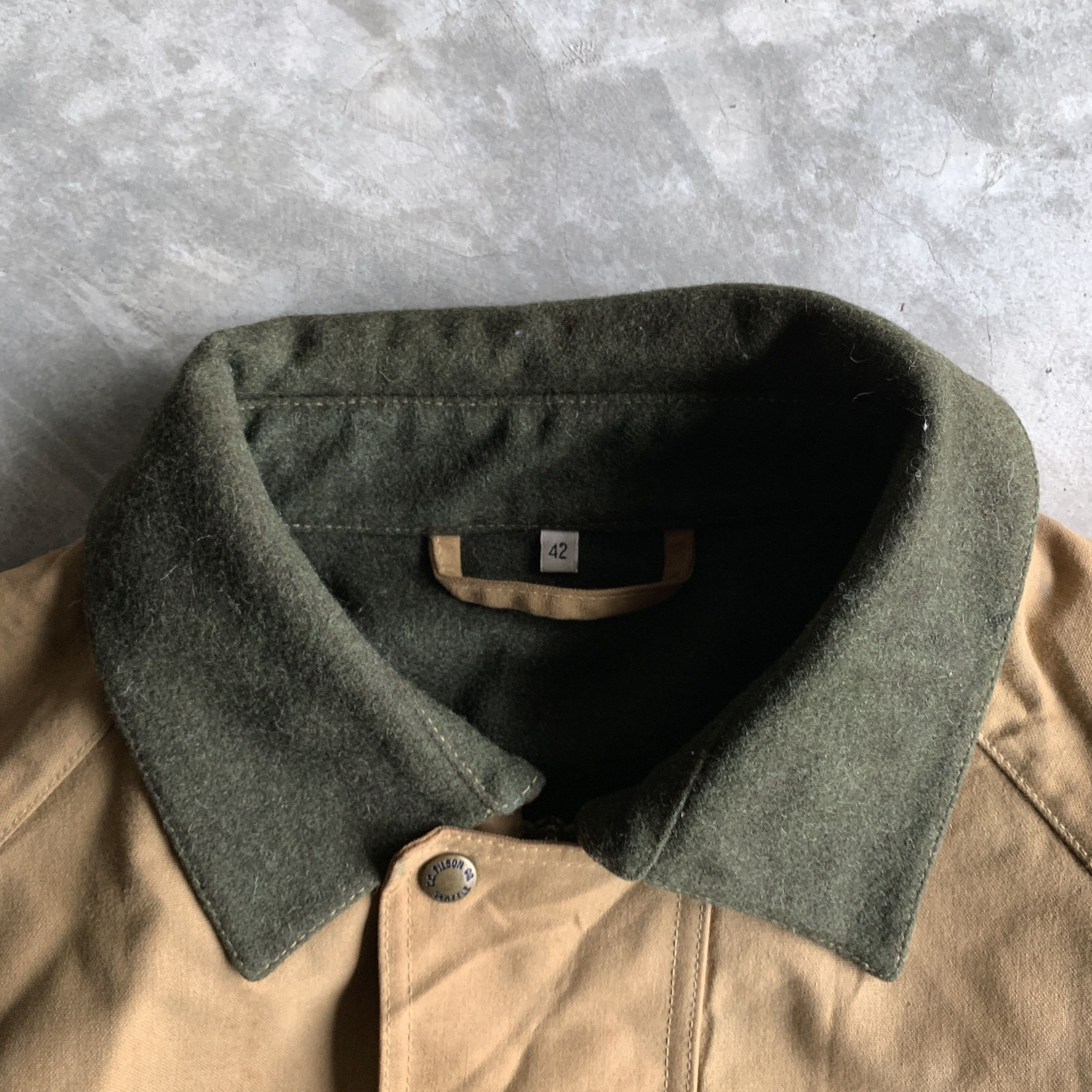 Filson × Vintage Filson Tin Cloth Linen Hunter Jacket Size US L / EU 52-54 / 3 - 4 Thumbnail