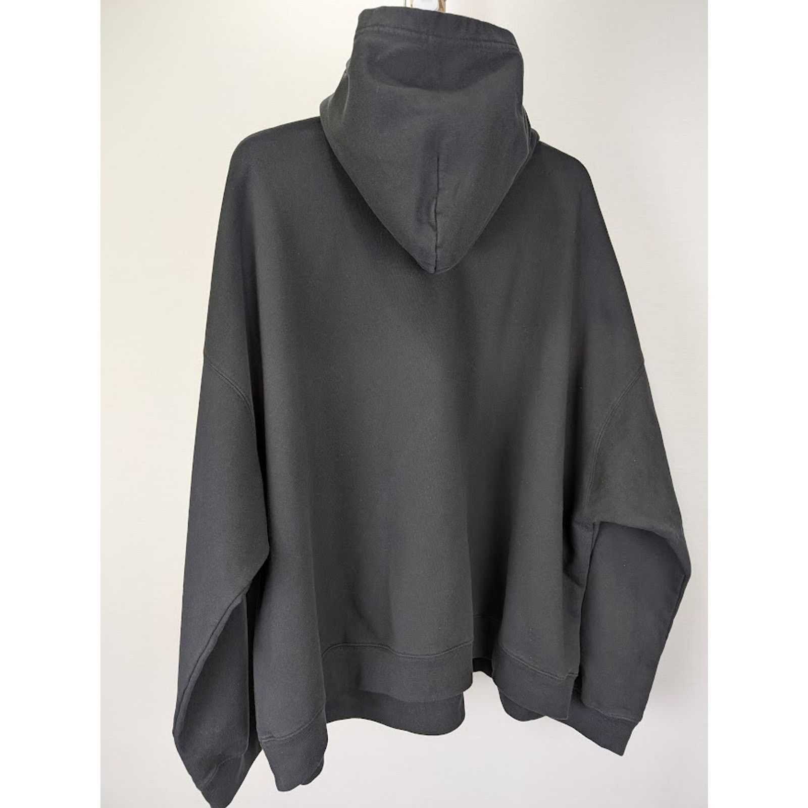 Balenciaga o1rshd1 Paris Balenciaga Logo Hoodie in Black Size US XXL / EU 58 / 5 - 5 Thumbnail