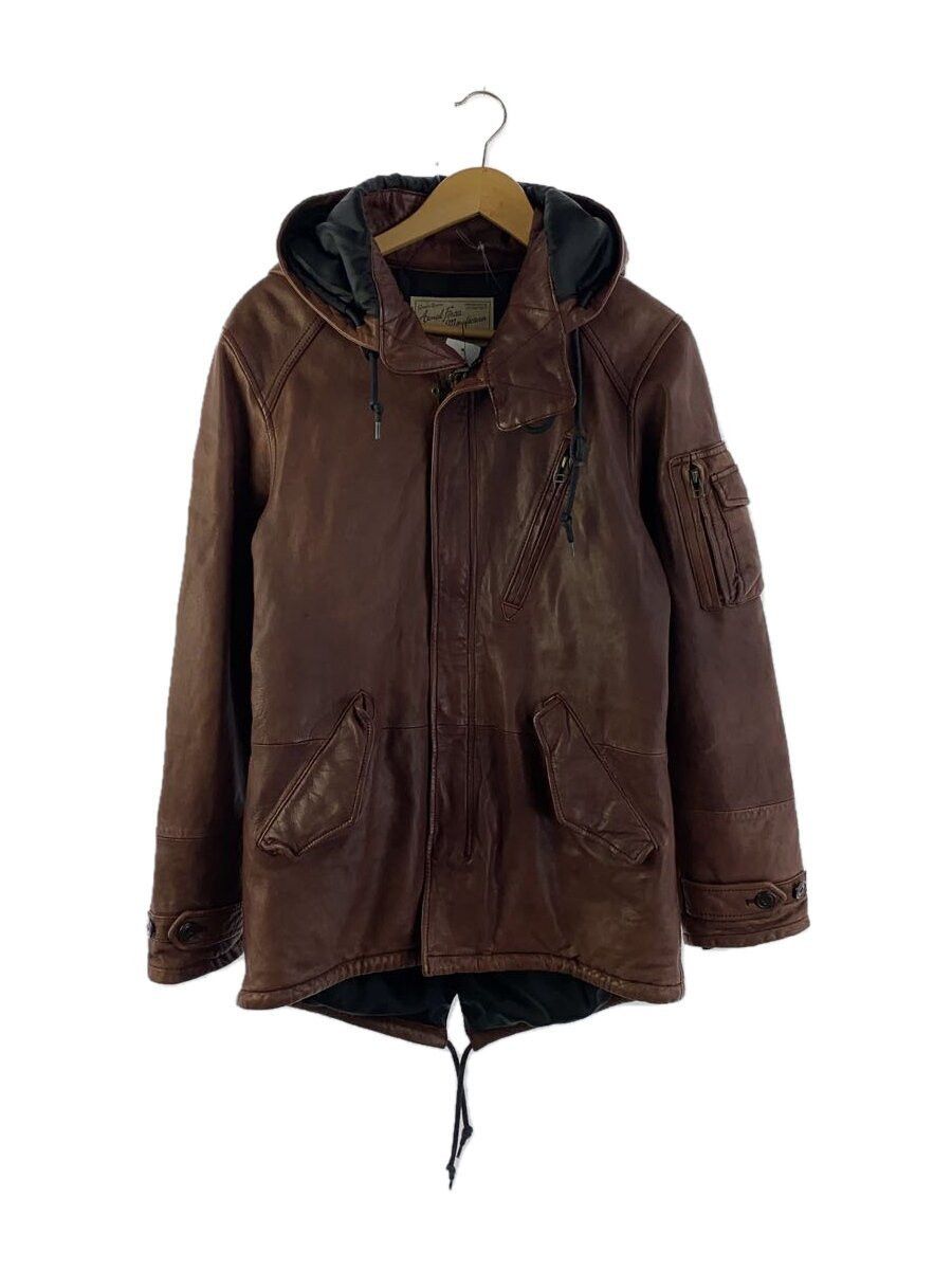 Avirex Avirex Plain Sheep Leather Jacket Blouson Brown Size US M / EU 48-50 / 2 - 1 Thumbnail