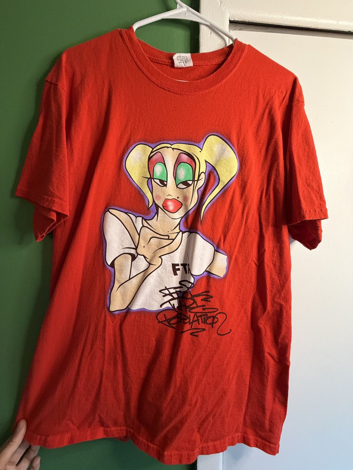 Fuck The Population FTP “Woman” Tee Red Size US L / EU 52-54 / 3 - 1 Thumbnail