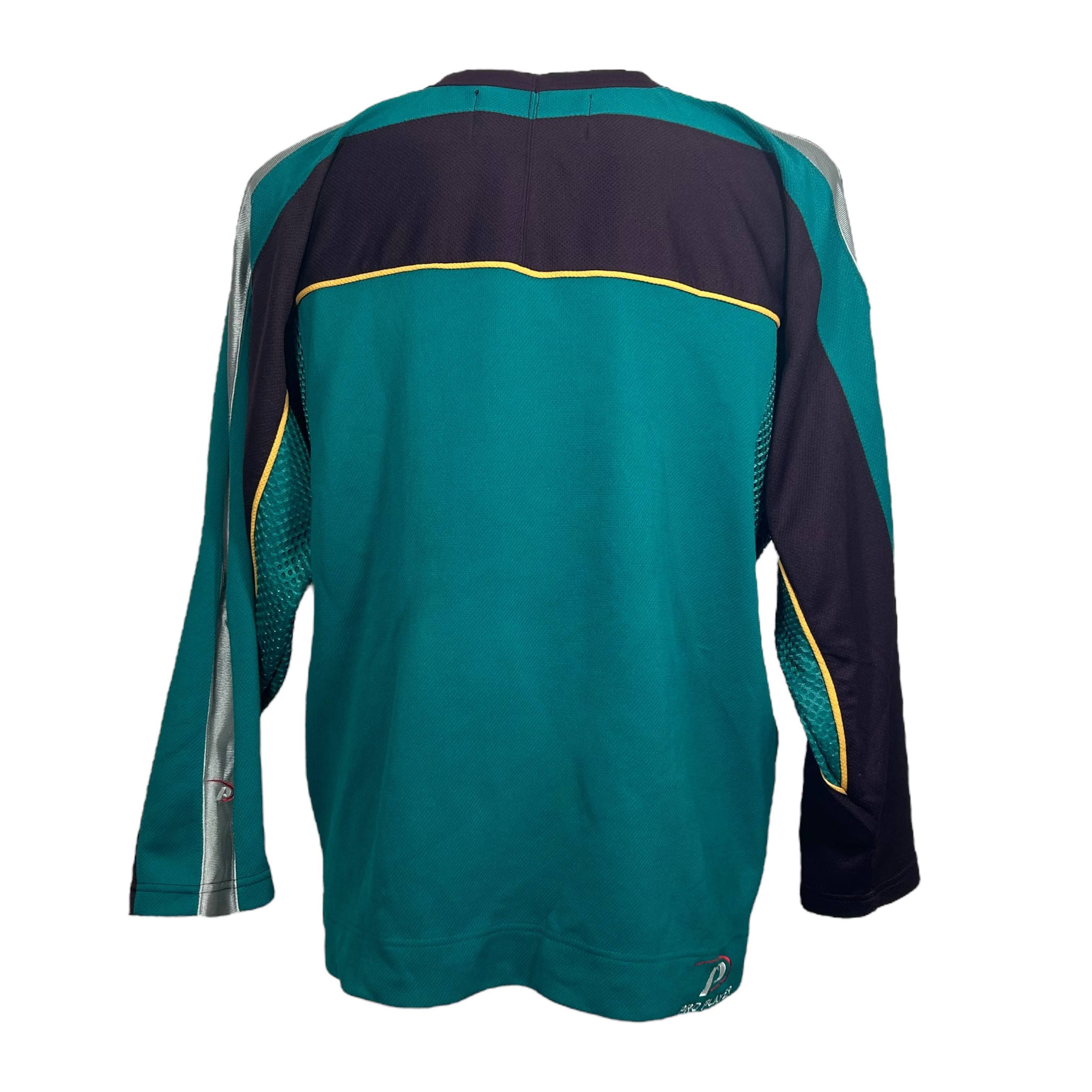 NHL × Pro Player Proplayer Anaheim Mighty Ducks 1998 Green NHL Jersey L Size US L / EU 52-54 / 3 - 2 Thumbnail