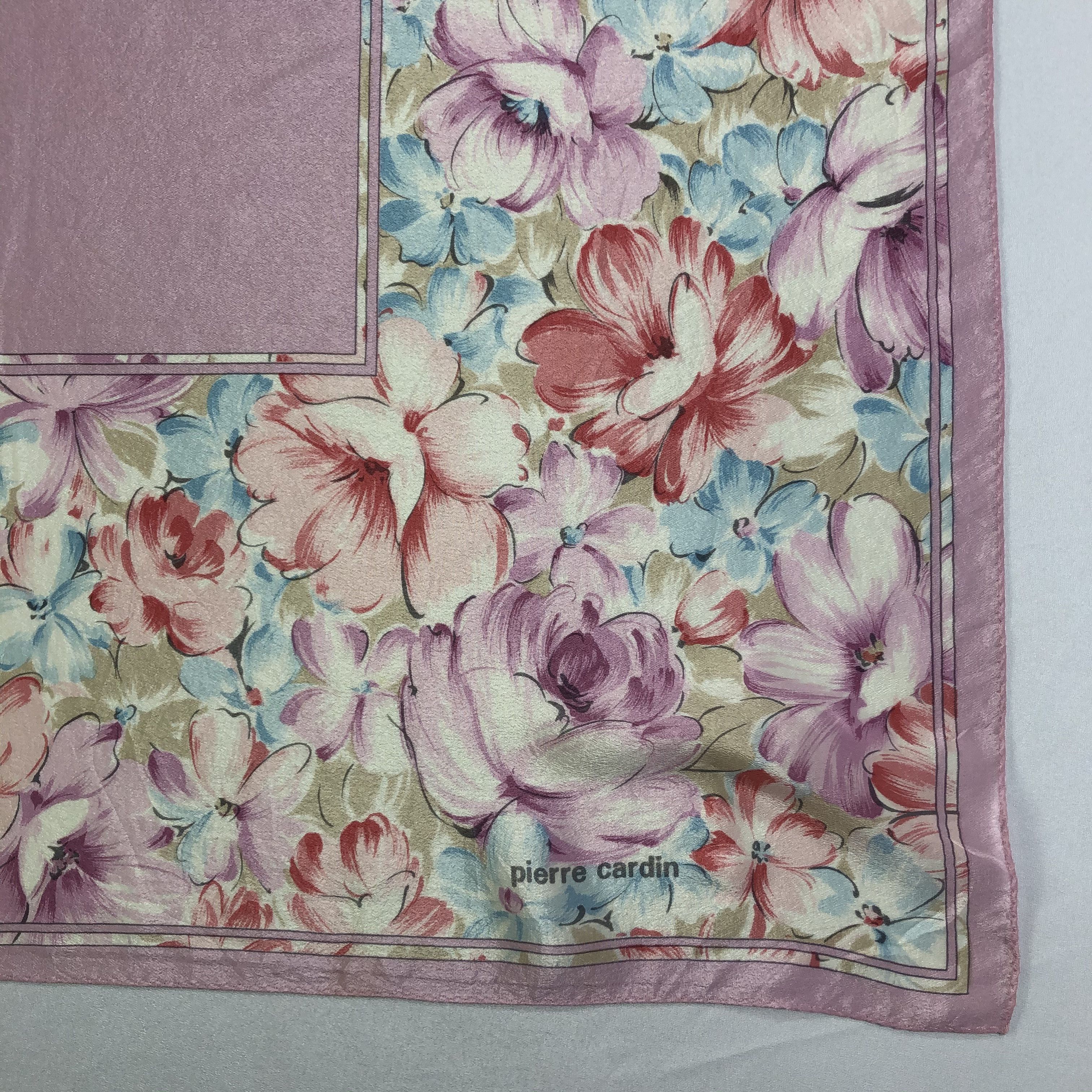 Pierre Cardin × Vintage Vintage Pierre Cardin Silk Scarf Size ONE SIZE - 4 Thumbnail