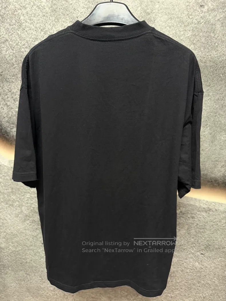 Balenciaga Balenciaga Black Short Sleeve T-Shirt Size US XL / EU 56 / 4 - 2 Thumbnail