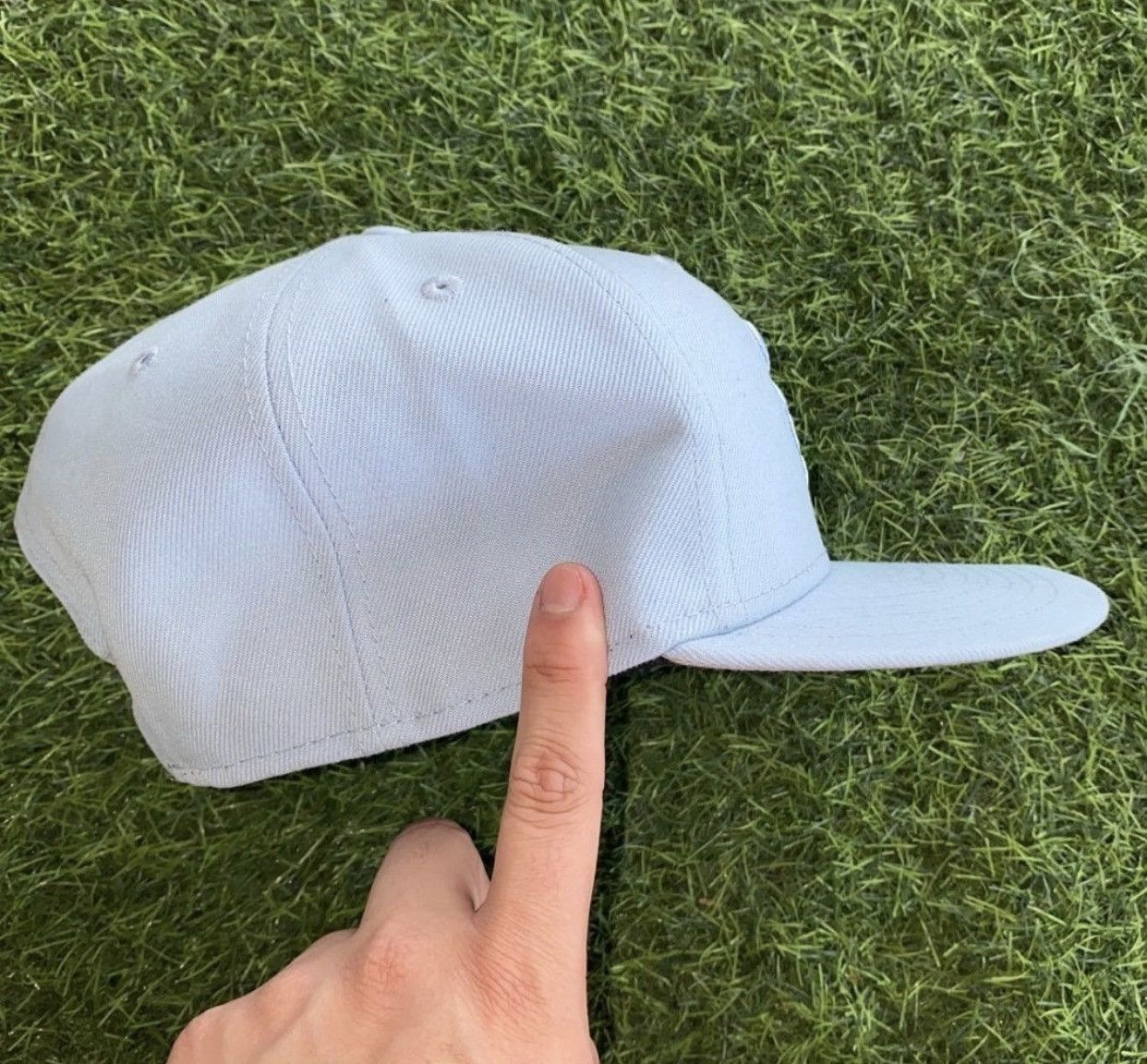 New Era × Vintage New Era Miami Heat Light Blue Cap Unisex NBA One size Size ONE SIZE - 5 Thumbnail