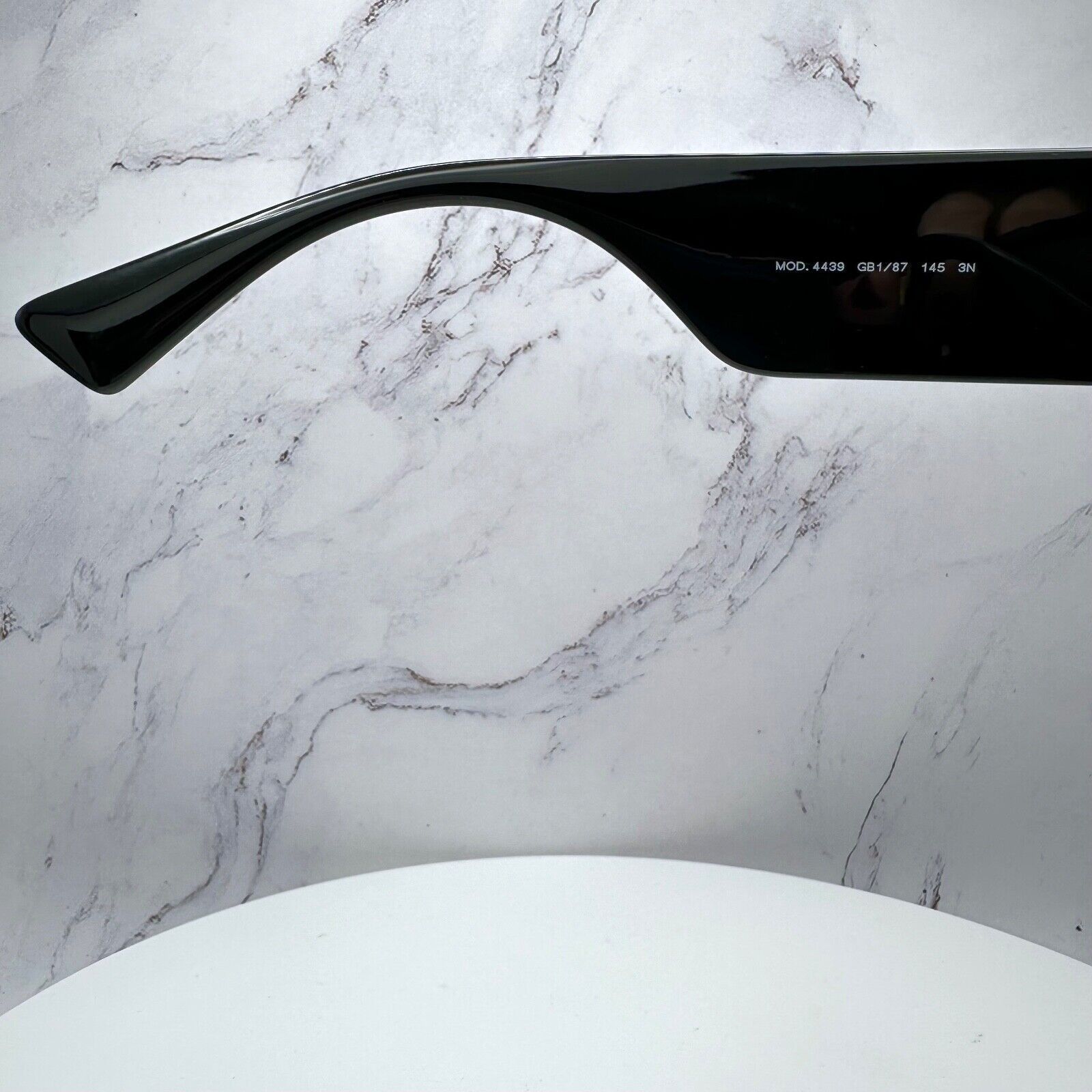 Versace New VERSACE Sunglasses Black Aviator Wrap Shield Runway Gold Size ONE SIZE - 17 Thumbnail