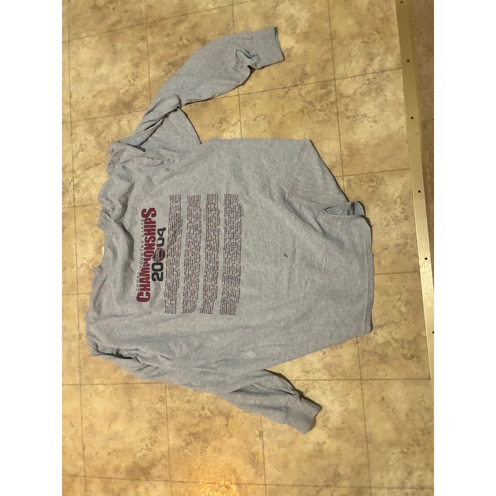 Other Vintage 2004 Missouri Cross Country State Champ LS Shirt XL Size US XL / EU 56 / 4 - 4 Thumbnail
