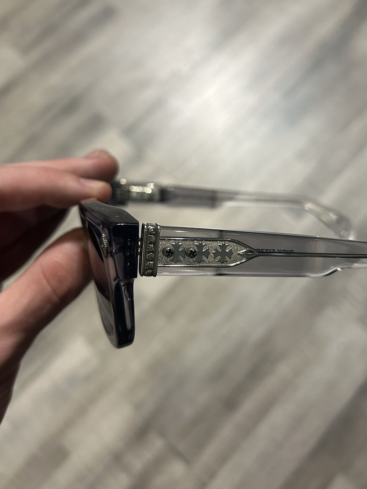 Chrome Hearts Chrome Hearts ‘Dick Fitzener’ Sunglasses Size ONE SIZE - 4 Thumbnail