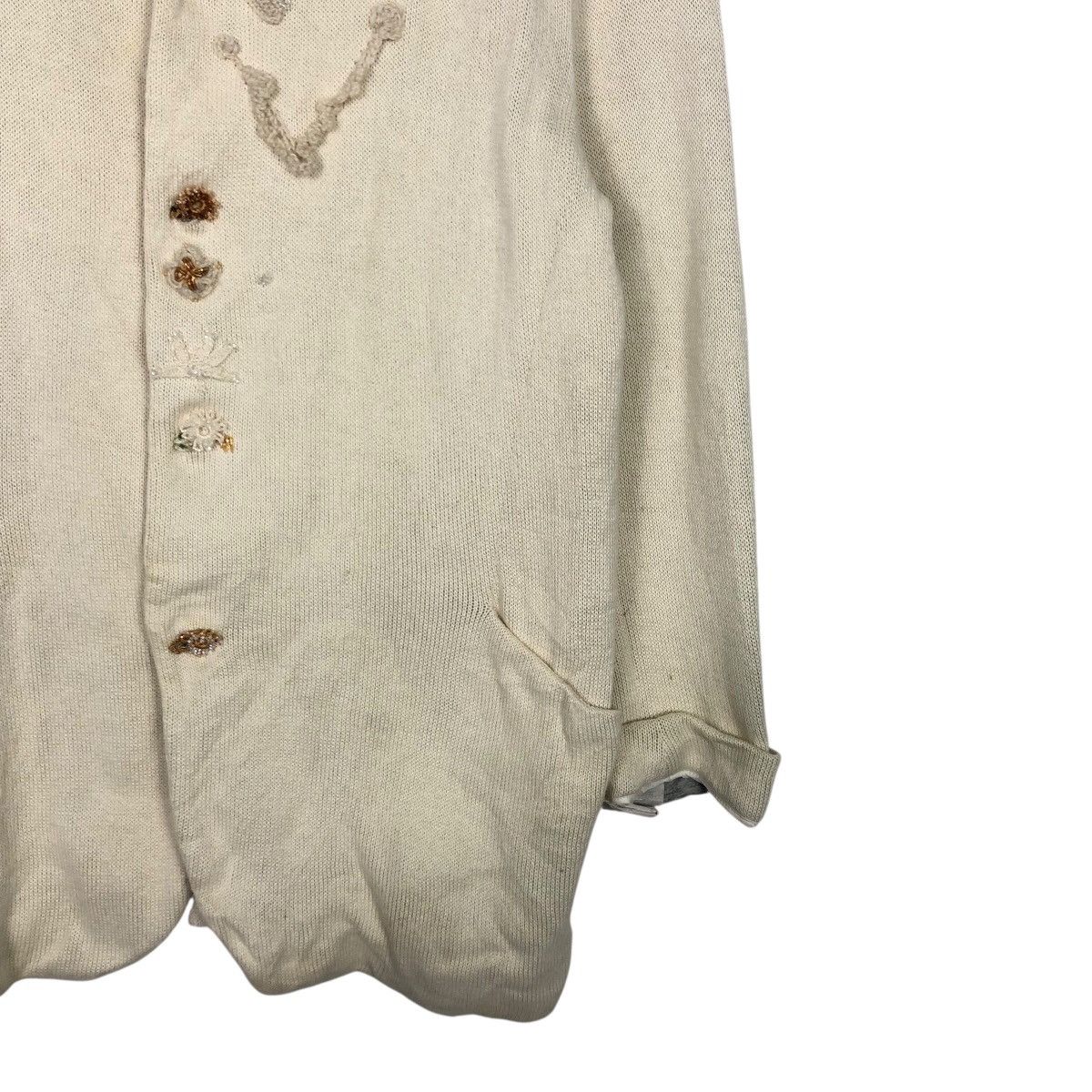 Adolfo Dominguez 📌Vintage Knit Chore Jacket Adolfo Dominguez Issey Miyake Size M / US 6-8 / IT 42-44 - 6 Thumbnail