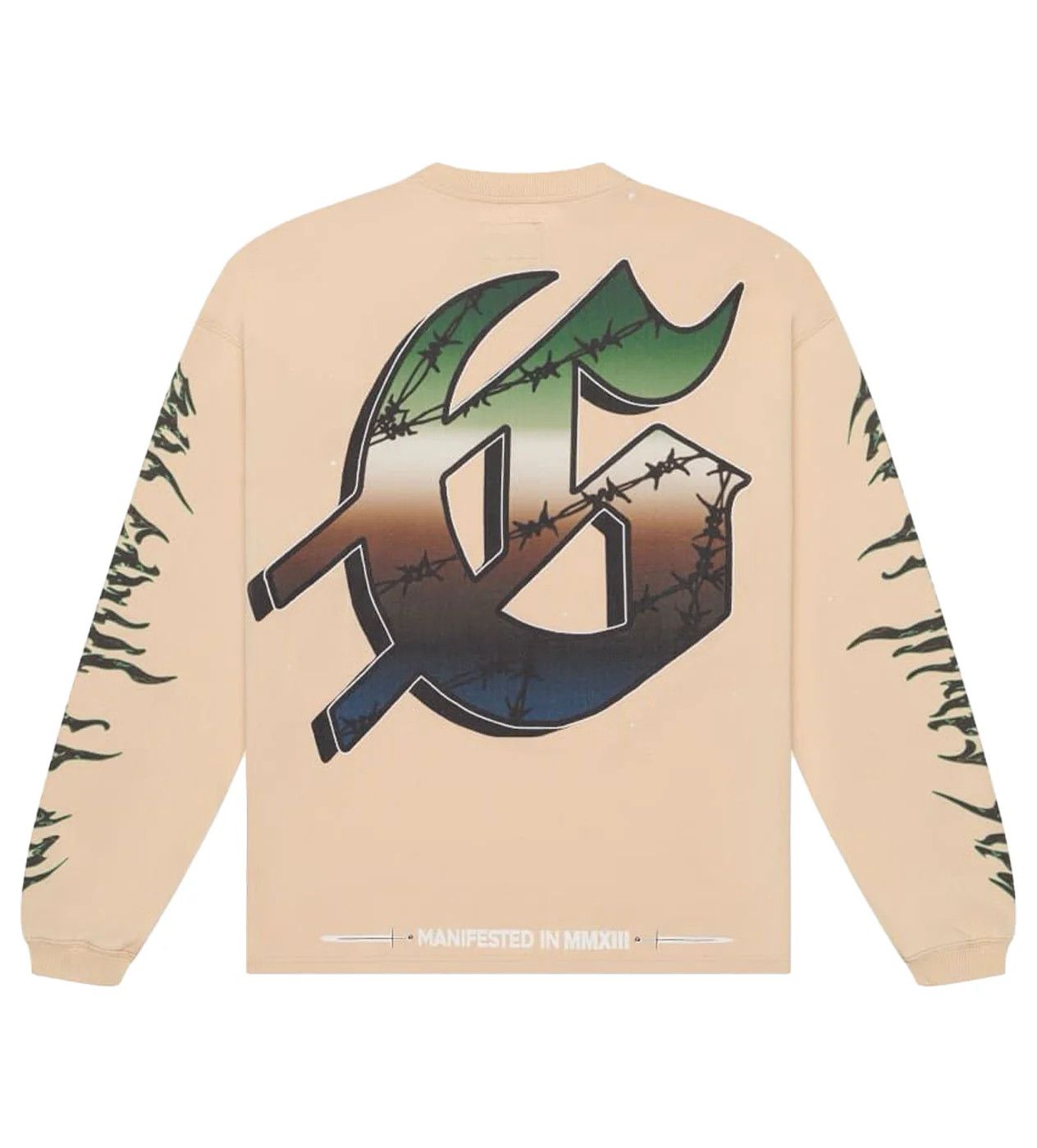 Godspeed Godspeed 'Air Strike' Thermal LS Bone Tee Size US M / EU 48-50 / 2 - 2 Thumbnail