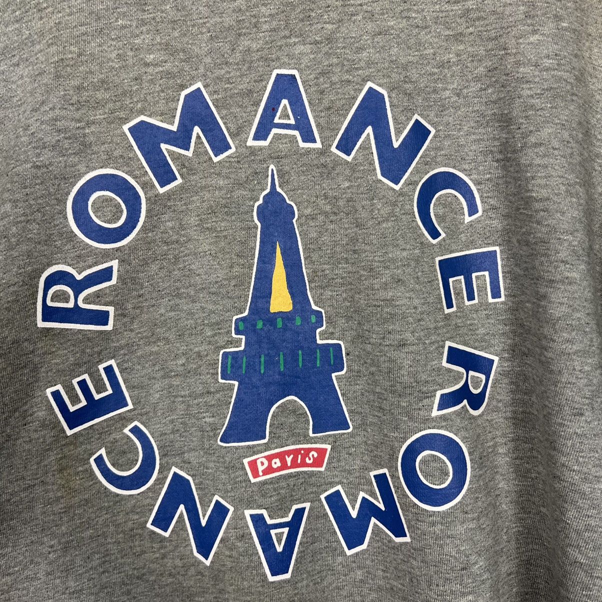 Vintage CasBis ROMANCE Paris Big Logo Crewneck Sweatshirt #3941-C180 Size US L / EU 52-54 / 3 - 5 Thumbnail