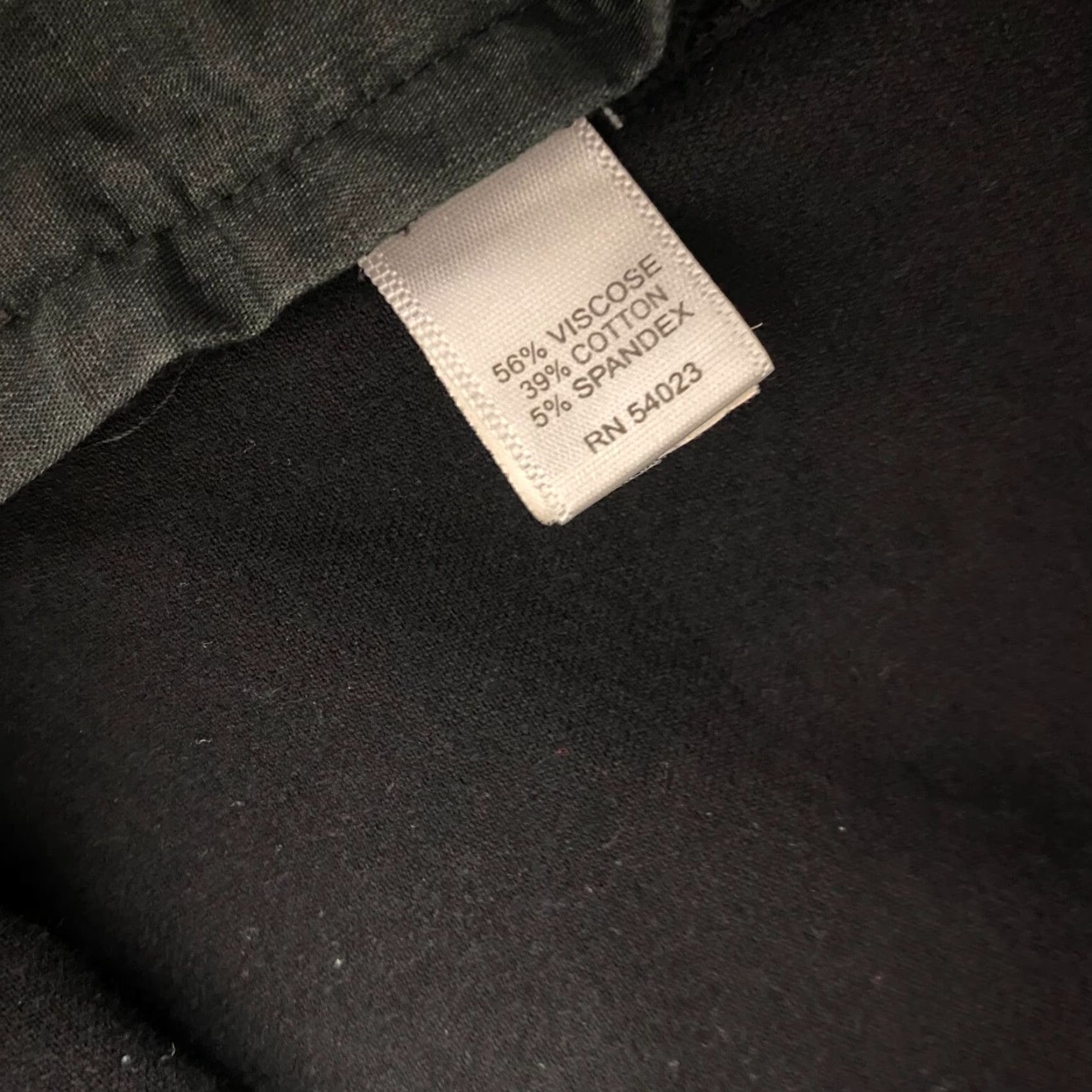 Banana Republic Banana Republic Sloan Fit Work Pants Women Size 8 Black Low Rise Ankle Slit Size 30" / US 8 / IT 44 - 7 Thumbnail