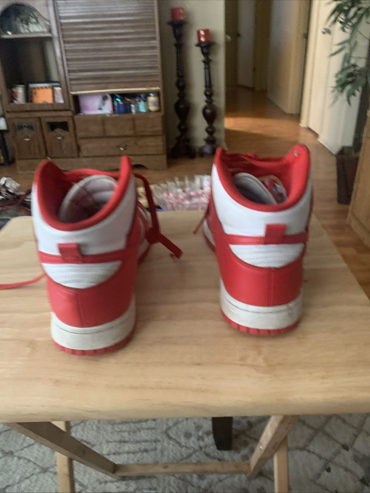 Nike dunk hi championship red Size US 9.5 / EU 42-43 - 5 Thumbnail